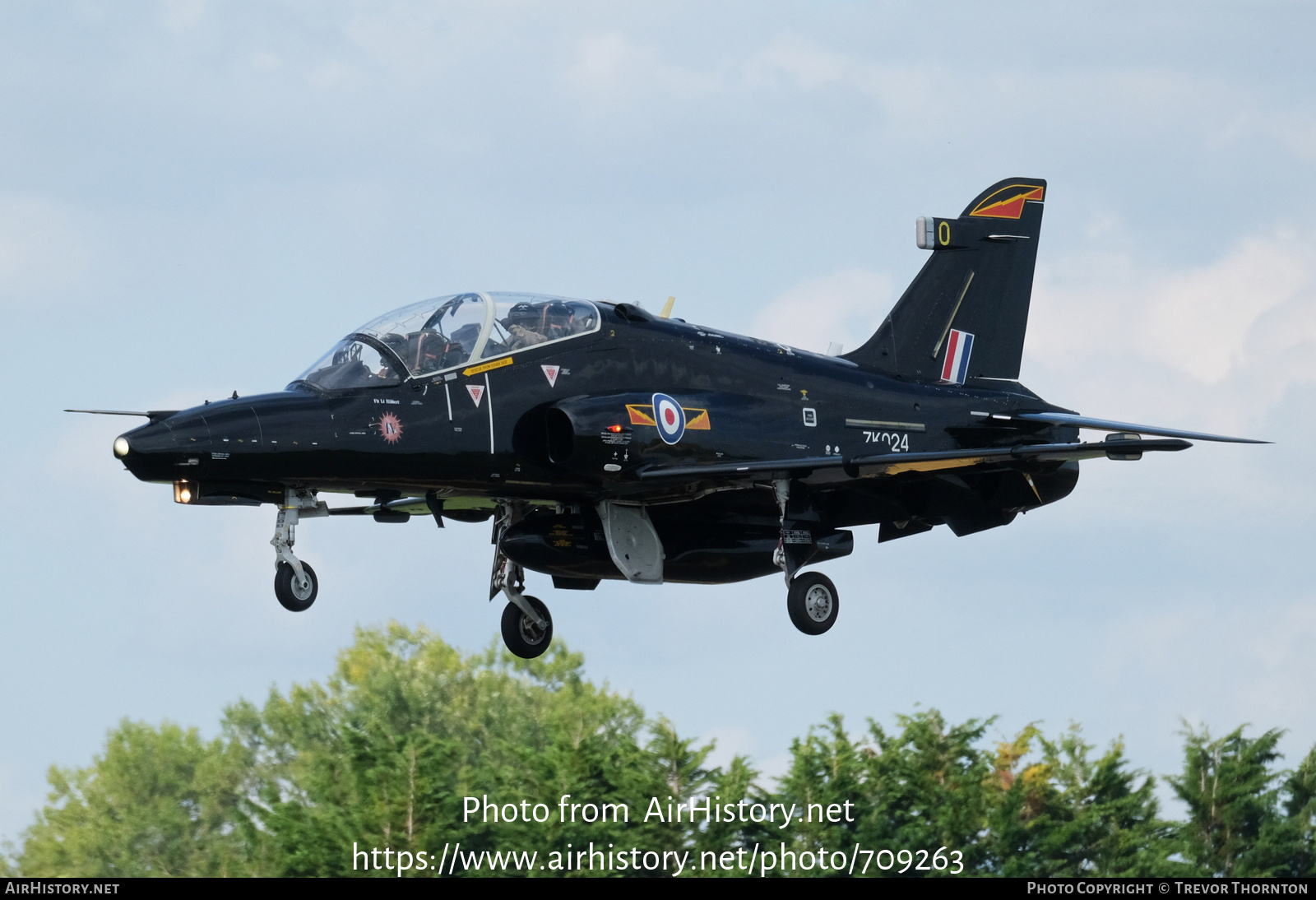 Aircraft Photo of ZK024 | BAE Systems Hawk T2 | UK - Air Force | AirHistory.net #709263