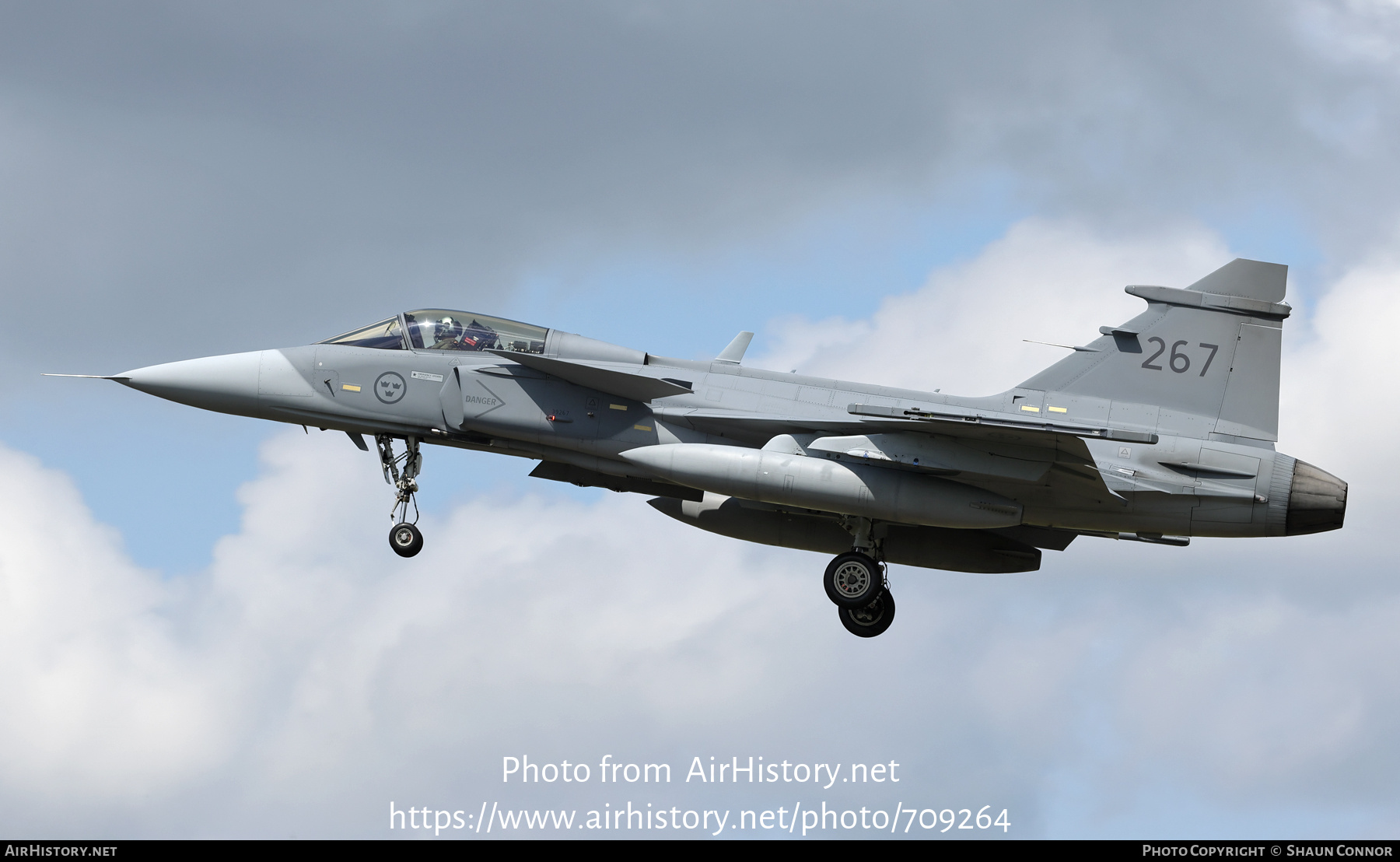 Aircraft Photo of 39267 | Saab JAS 39C Gripen | Sweden - Air Force | AirHistory.net #709264