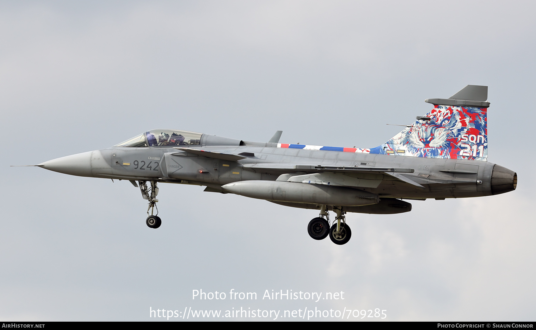 Aircraft Photo of 9242 | Saab JAS 39C Gripen | Czechia - Air Force | AirHistory.net #709285