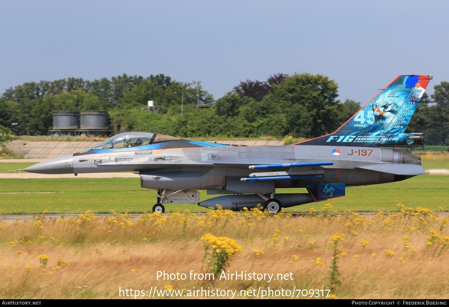 Aircraft Photo of J-197 | General Dynamics F-16AM Fighting Falcon | Netherlands - Air Force | AirHistory.net #709317