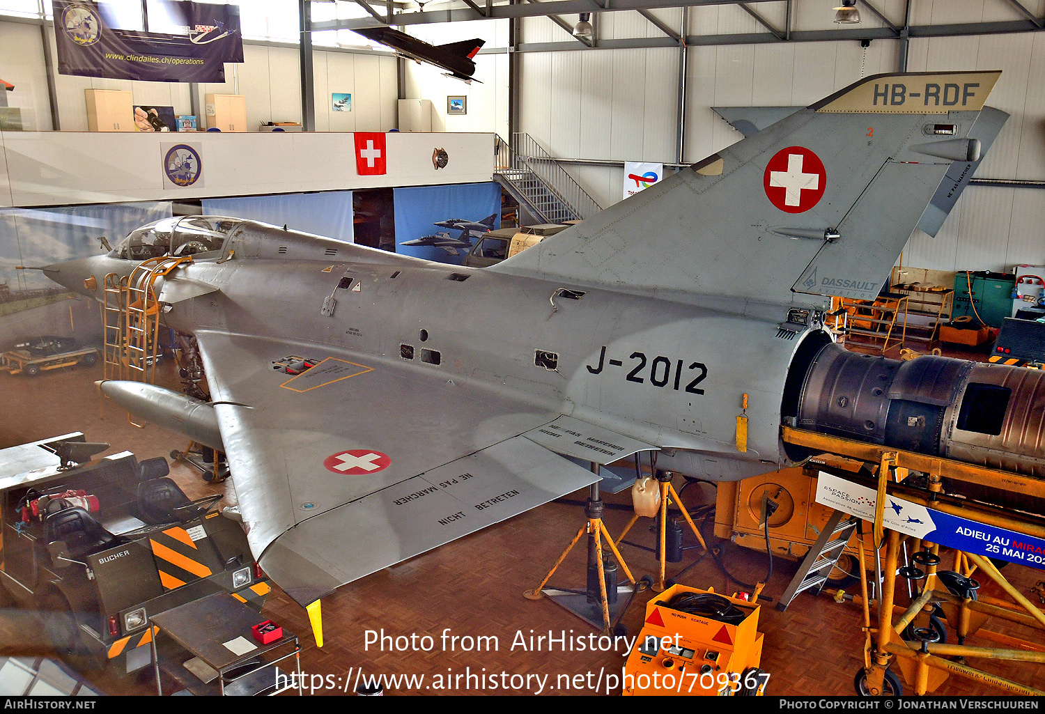 Aircraft Photo of HB-RDF / J-2012 | Dassault Mirage IIIDS | Switzerland - Air Force | AirHistory.net #709367