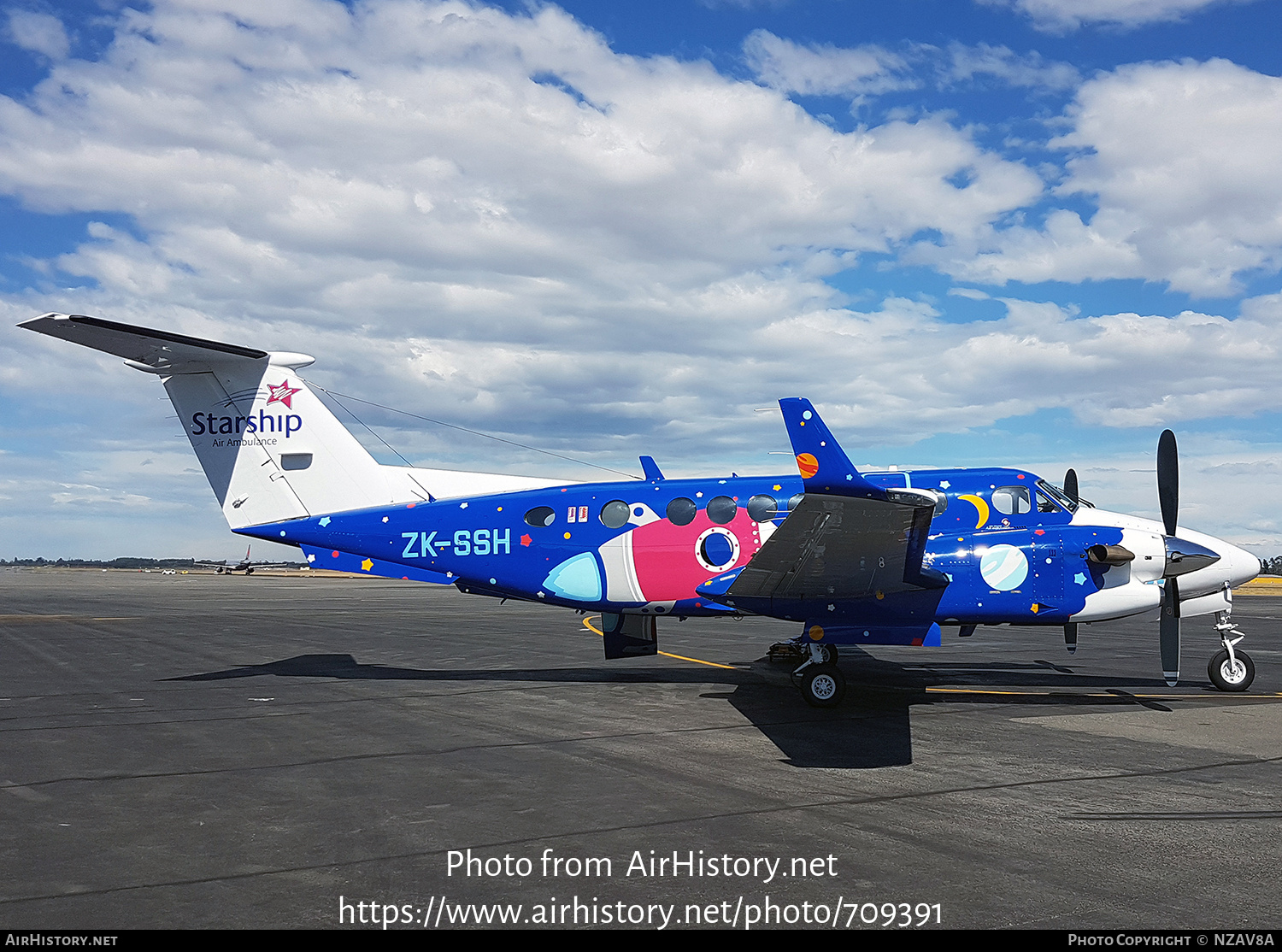 Aircraft Photo of ZK-SSH | Raytheon 350 King Air (B300) | Starship Air Ambulance | AirHistory.net #709391