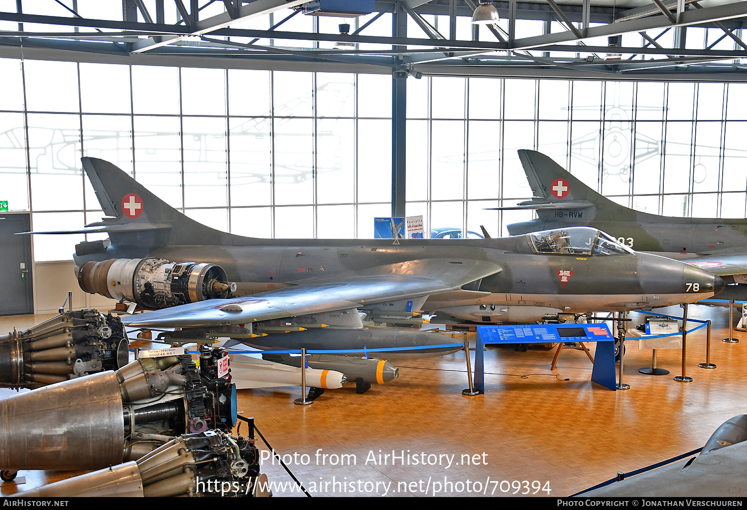 Aircraft Photo of J-4078 | Hawker Hunter F58 | Switzerland - Air Force | AirHistory.net #709394