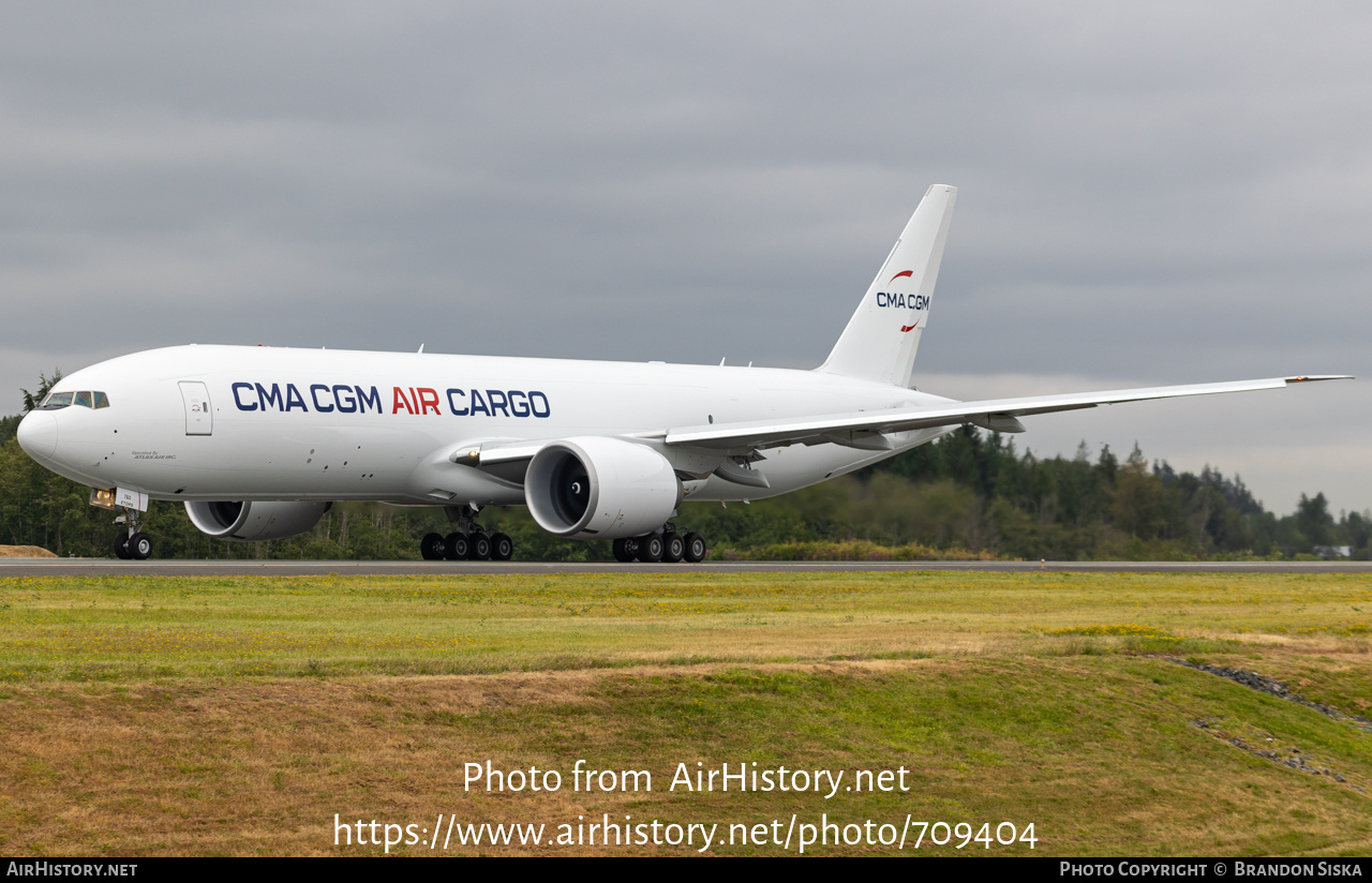 Aircraft Photo of N760GT | Boeing 777-F | CMA CGM Air Cargo | AirHistory.net #709404