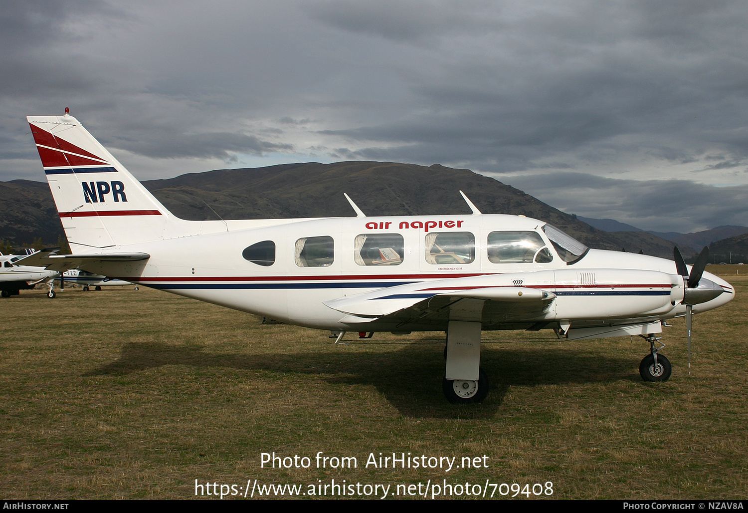 Aircraft Photo of ZK-NPR / NPR | Piper PA-31-310 Navajo B | Air Napier | AirHistory.net #709408