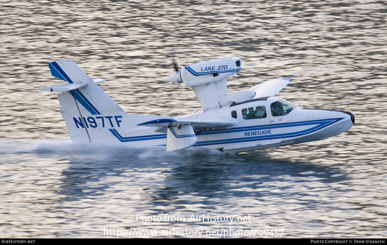 Aircraft Photo of N197TF | Lake LA-270 Turbo Renegade 270 | AirHistory.net #709457