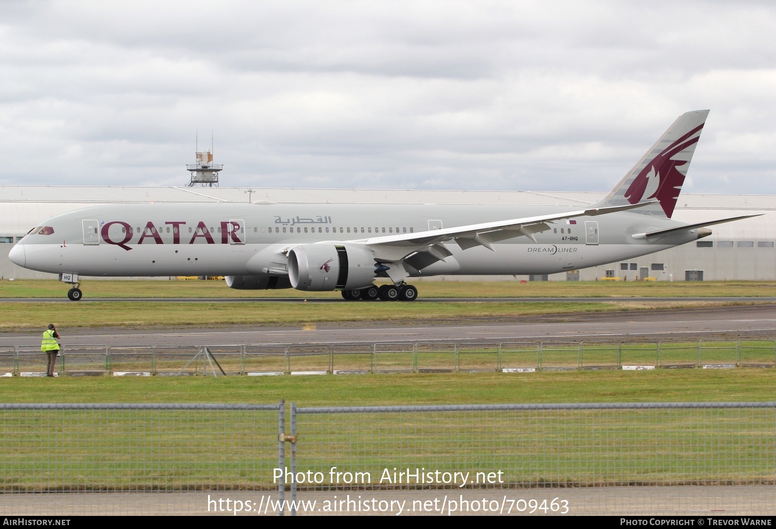 Aircraft Photo of A7-BHQ | Boeing 787-9 Dreamliner | Qatar Airways | AirHistory.net #709463