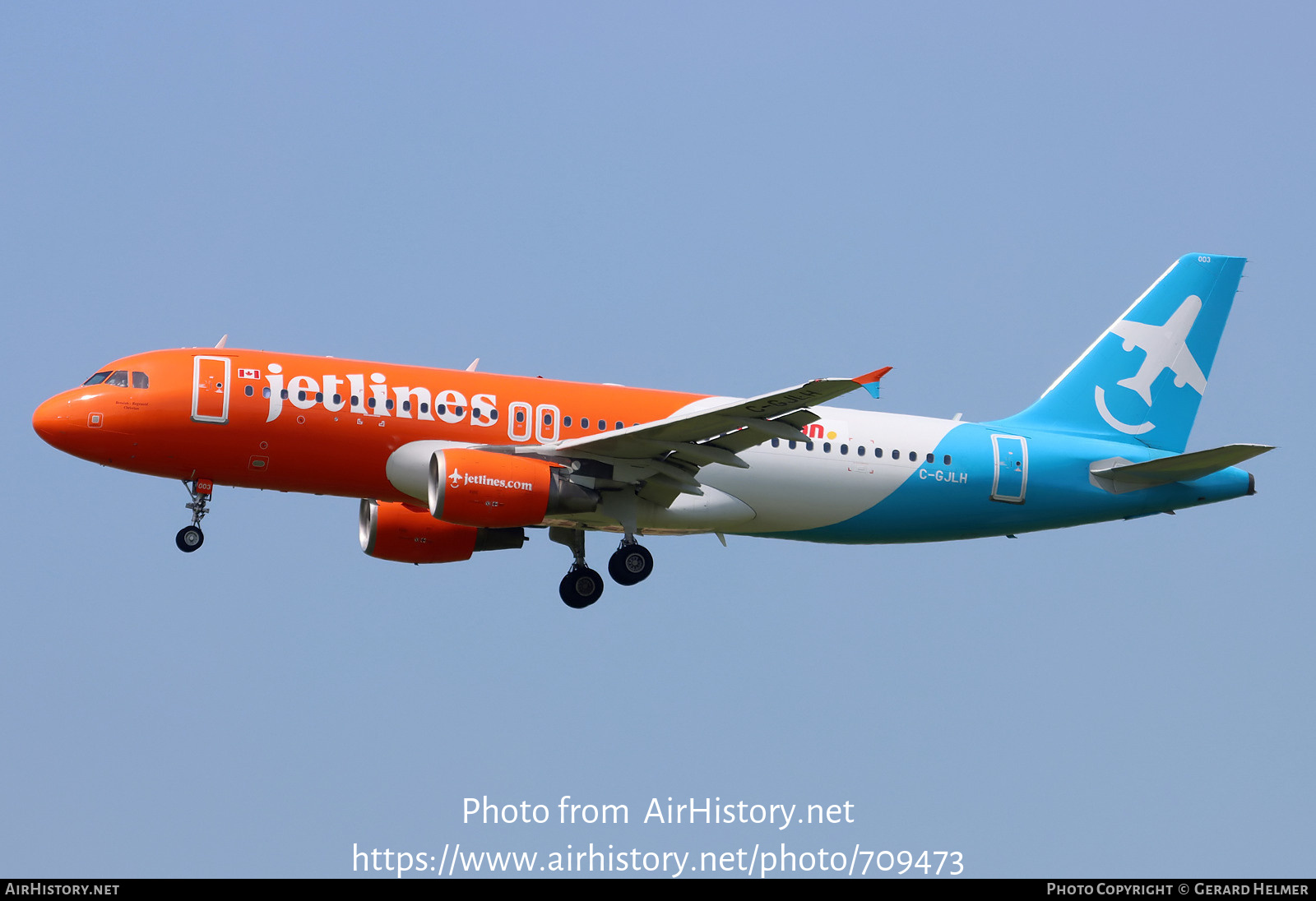 Aircraft Photo of C-GJLH | Airbus A320-214 | Jetlines | AirHistory.net #709473