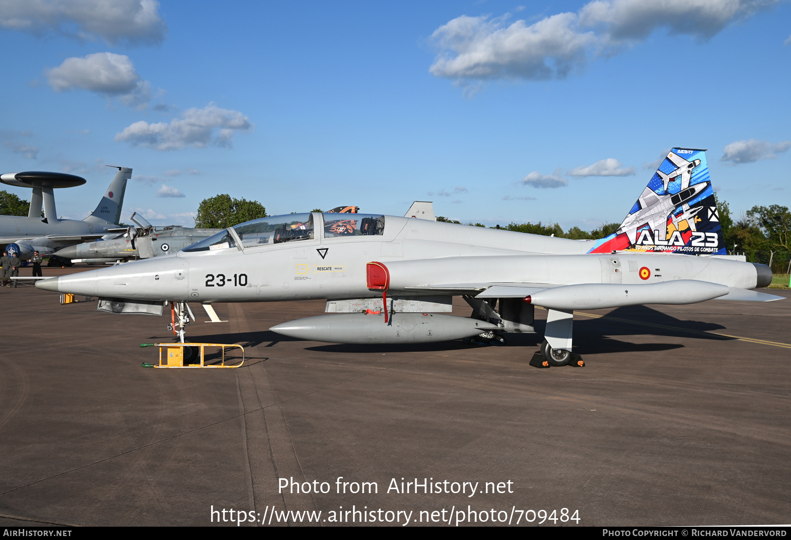 Aircraft Photo of AE.9-17 | Northrop SF-5B(M) Freedom Fighter | Spain - Air Force | AirHistory.net #709484