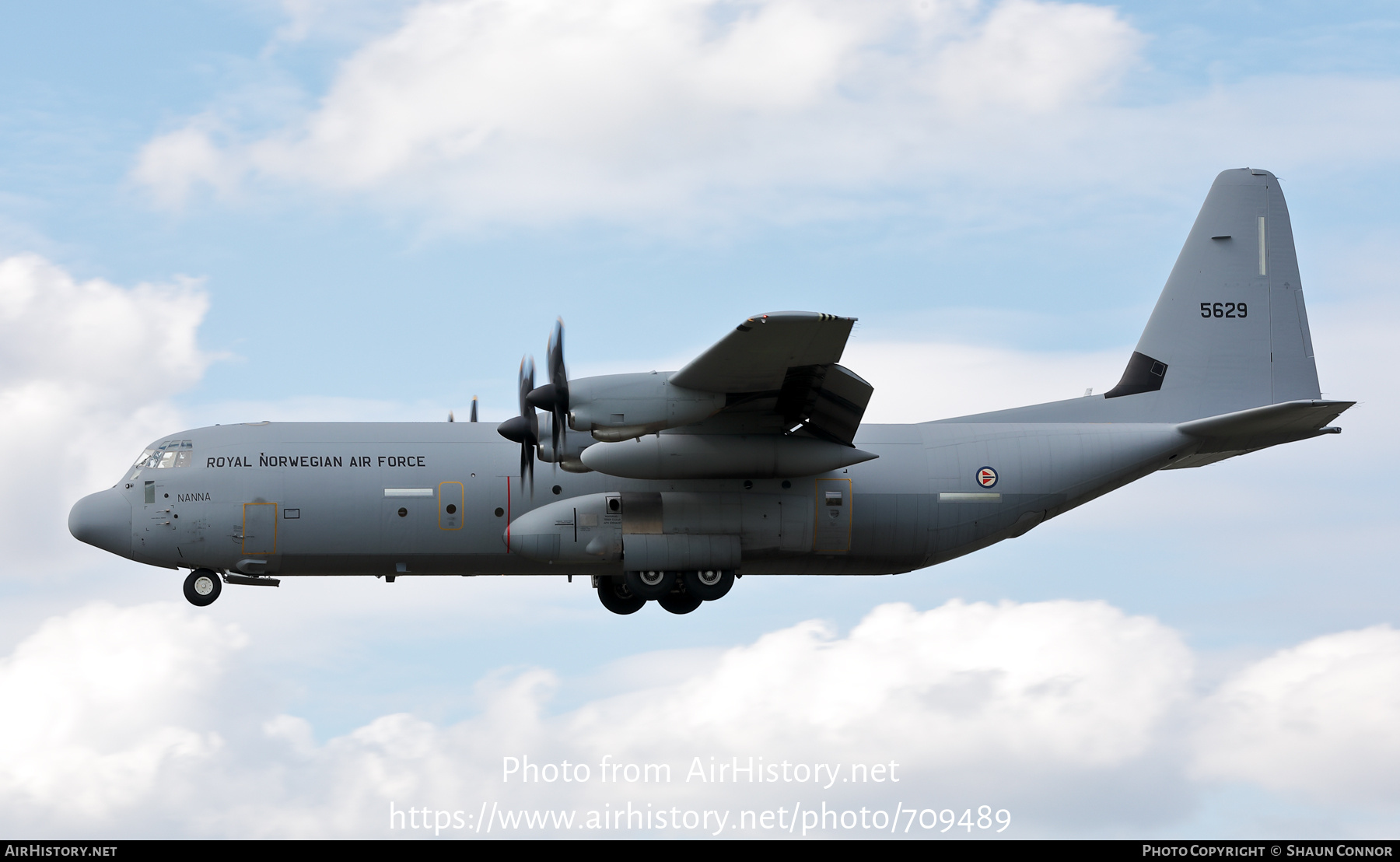 Aircraft Photo of 5629 | Lockheed Martin C-130J-30 Hercules | Norway - Air Force | AirHistory.net #709489