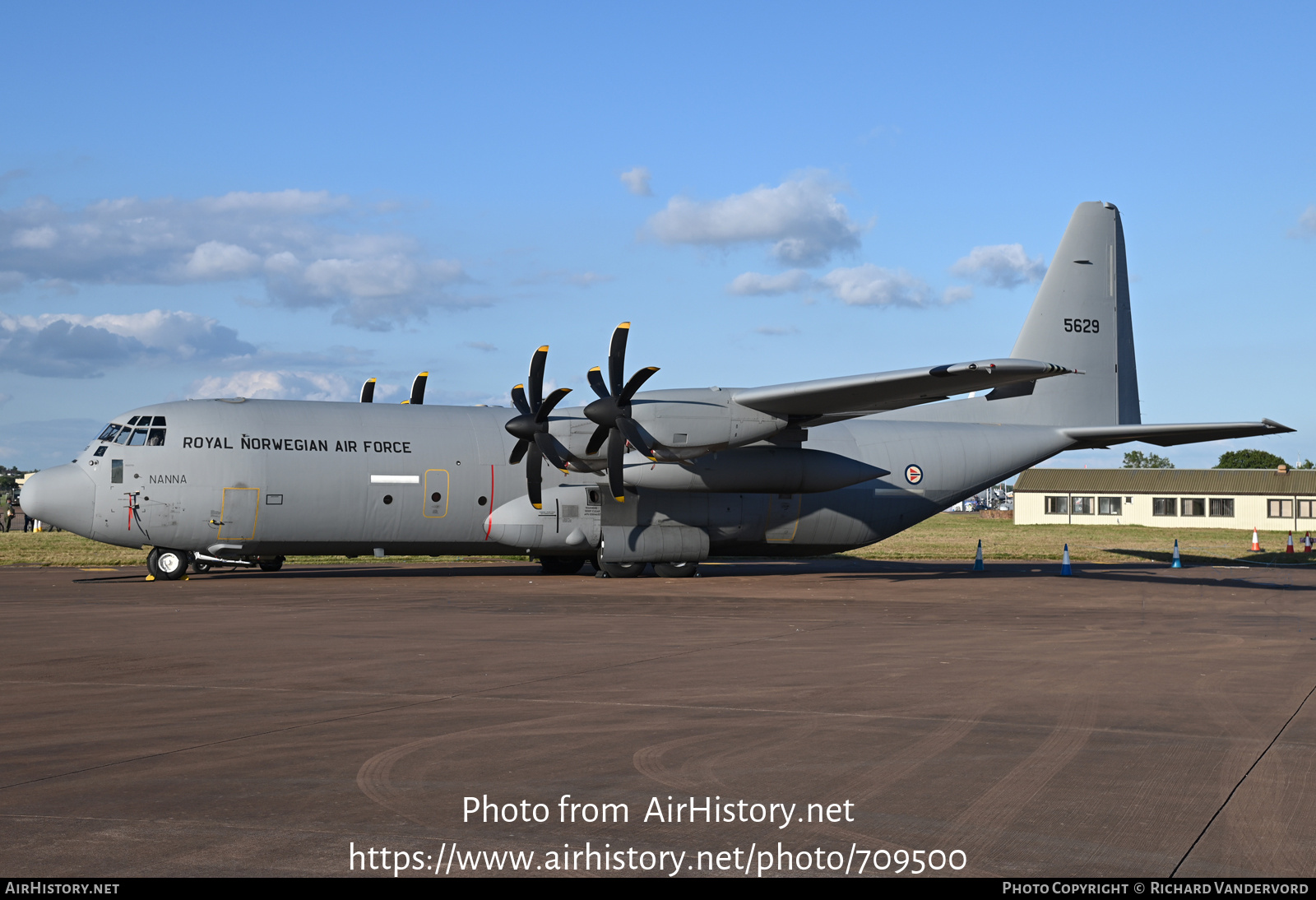 Aircraft Photo of 5629 | Lockheed Martin C-130J-30 Hercules | Norway - Air Force | AirHistory.net #709500