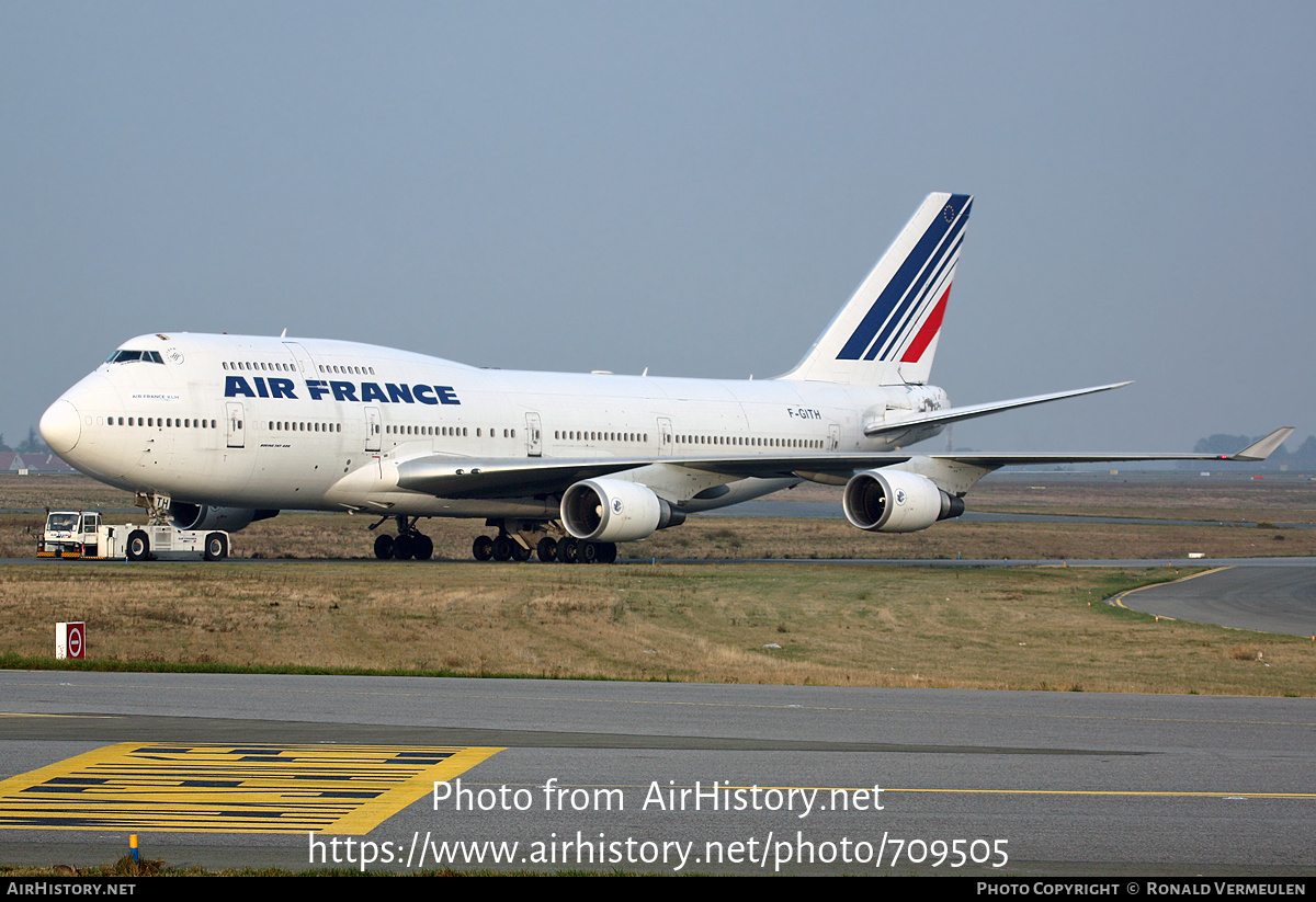 Aircraft Photo of F-GITH | Boeing 747-428 | Air France | AirHistory.net #709505