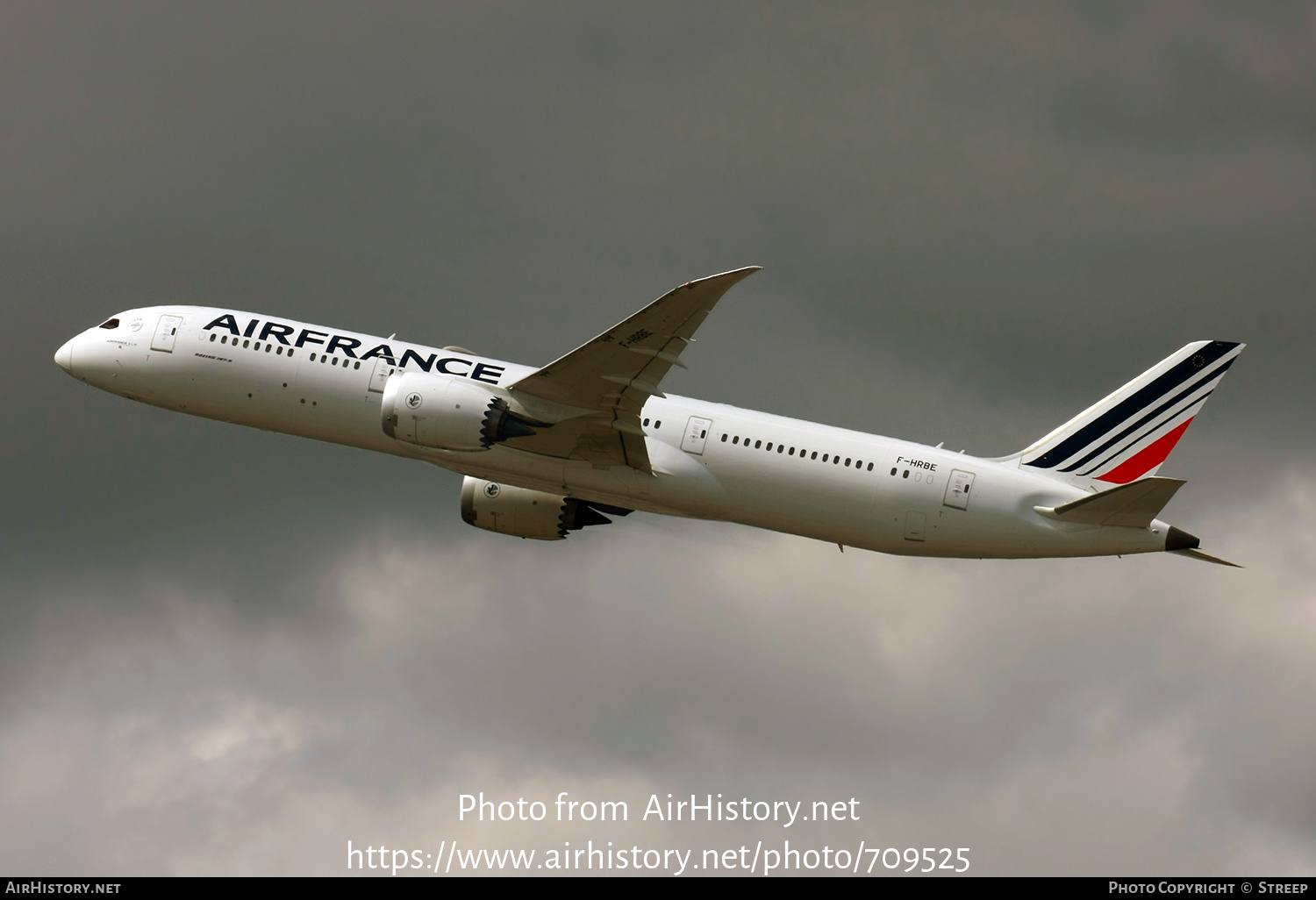 Aircraft Photo of F-HRBE | Boeing 787-9 Dreamliner | Air France | AirHistory.net #709525