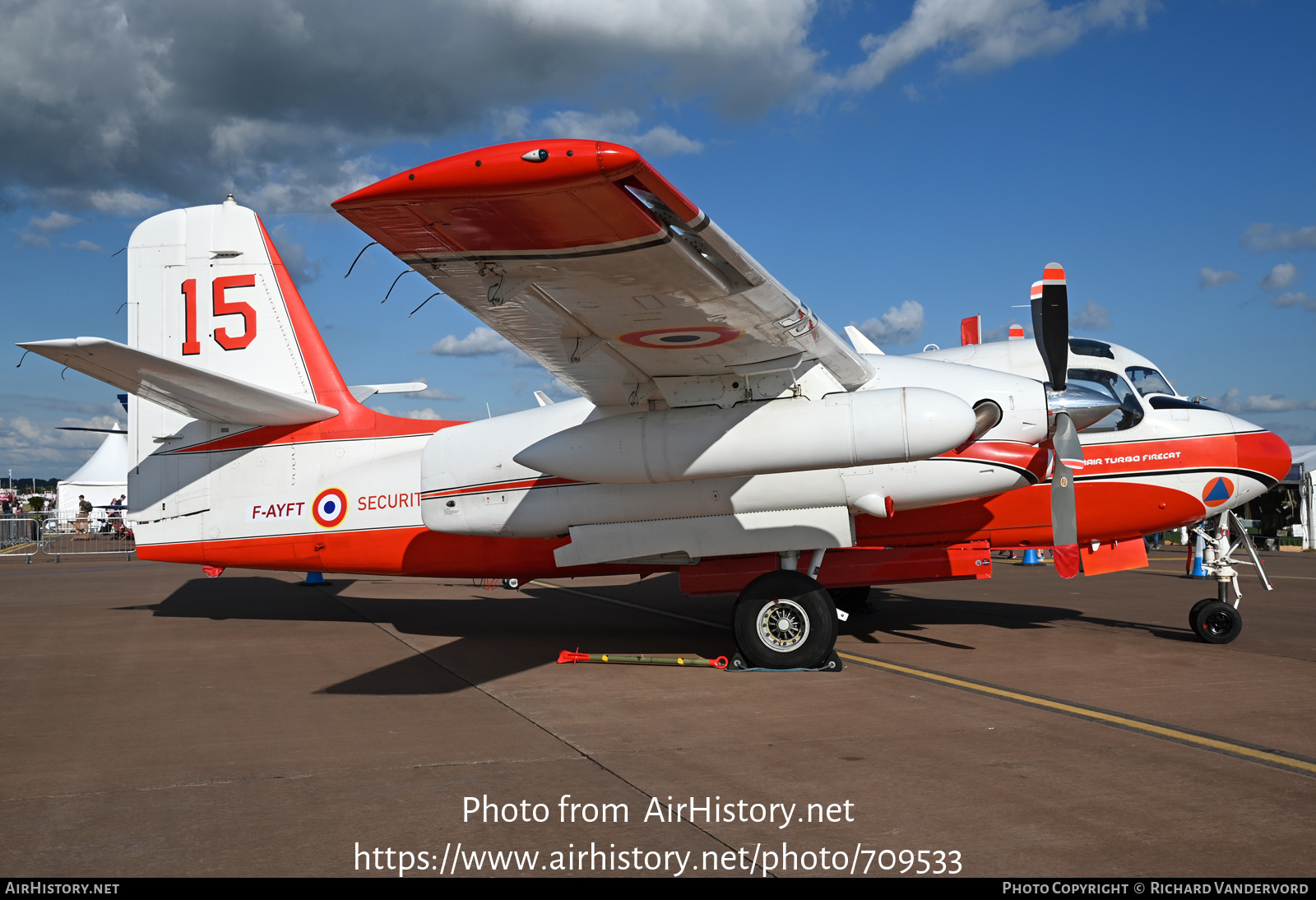 Aircraft Photo of F-AYFT | Conair S-2T Turbo Firecat | Sécurité Civile | AirHistory.net #709533