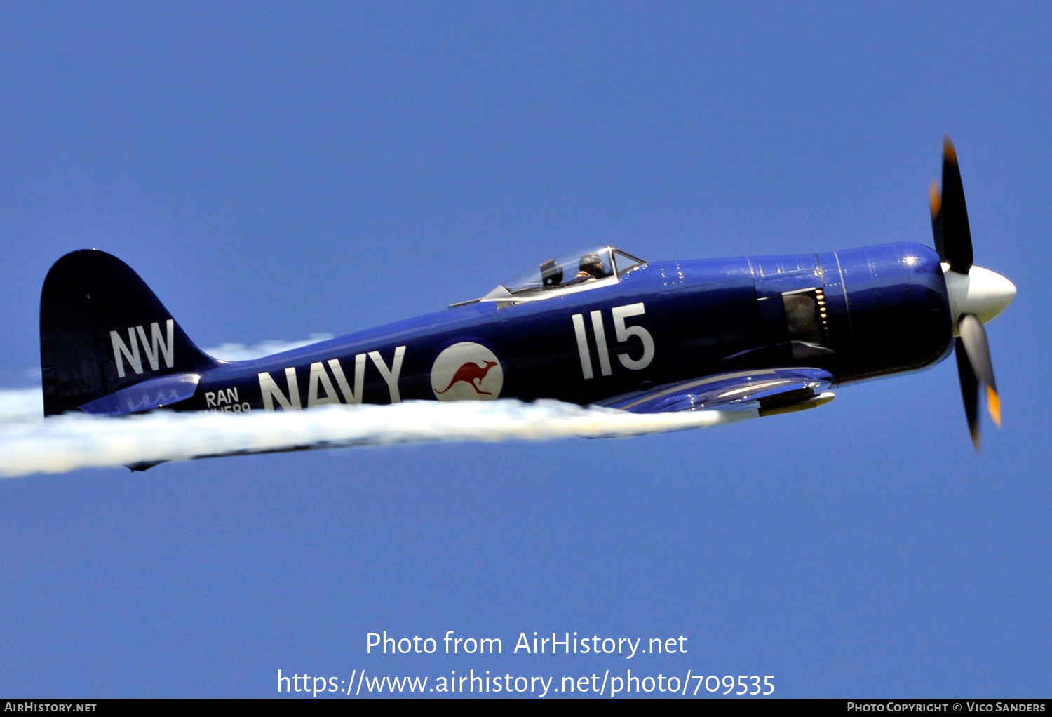 Aircraft Photo of F-AZXJ / WH589 | Hawker Sea Fury FB11 | Australia - Navy | AirHistory.net #709535