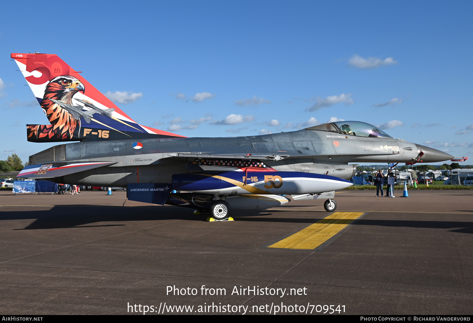 Aircraft Photo of J-616 | General Dynamics F-16AM Fighting Falcon | Netherlands - Air Force | AirHistory.net #709541