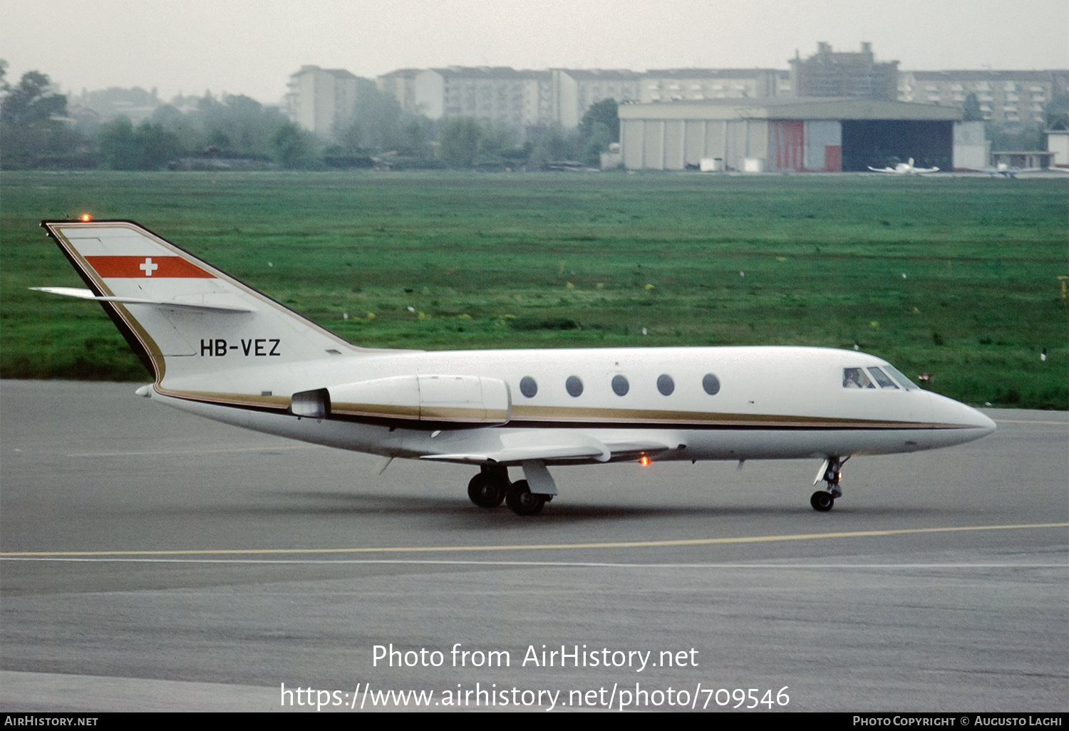 Aircraft Photo of HB-VEZ | Dassault Falcon 20D | AirHistory.net #709546