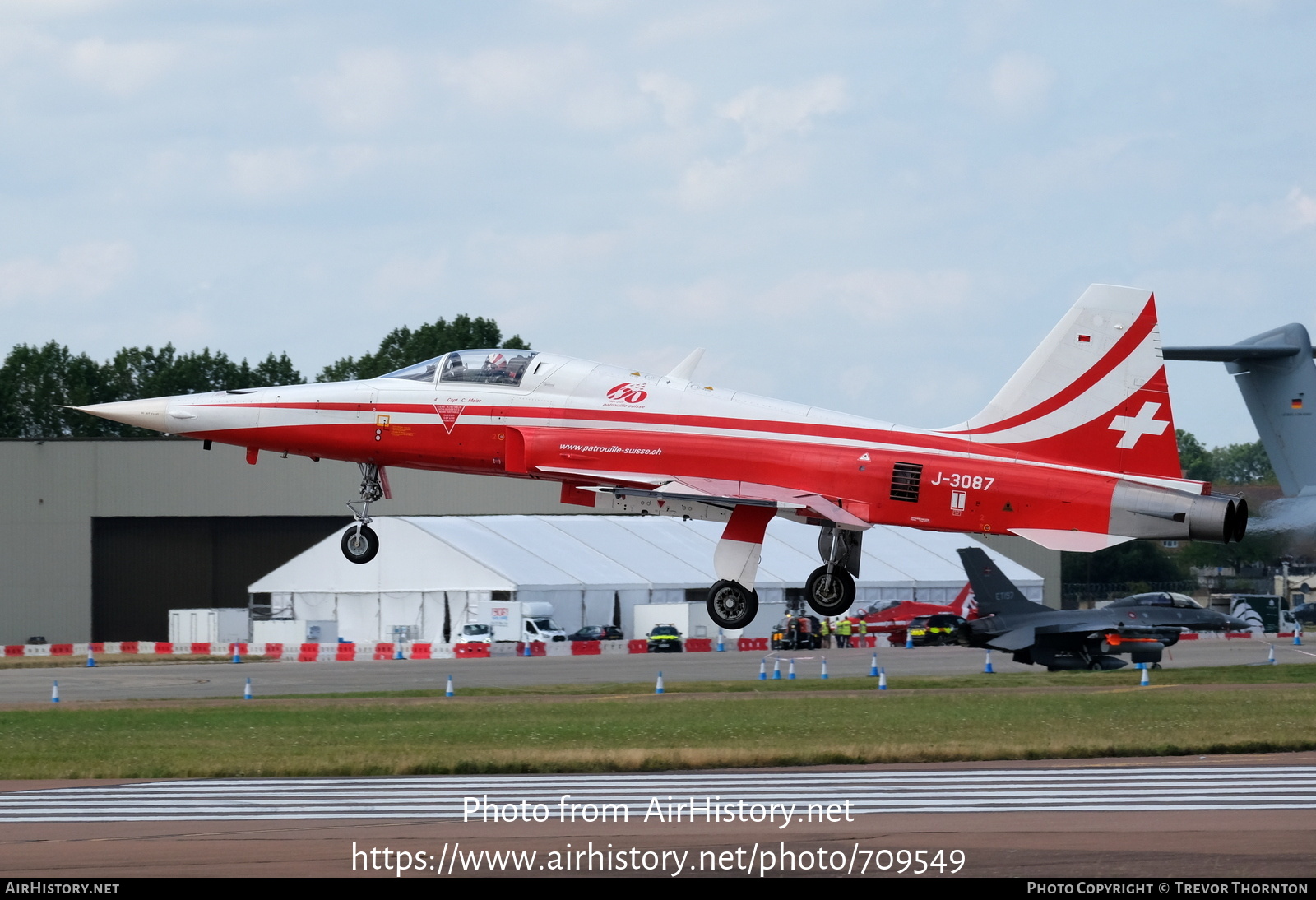 Aircraft Photo of J-3087 | Northrop F-5E Tiger II | Switzerland - Air Force | AirHistory.net #709549