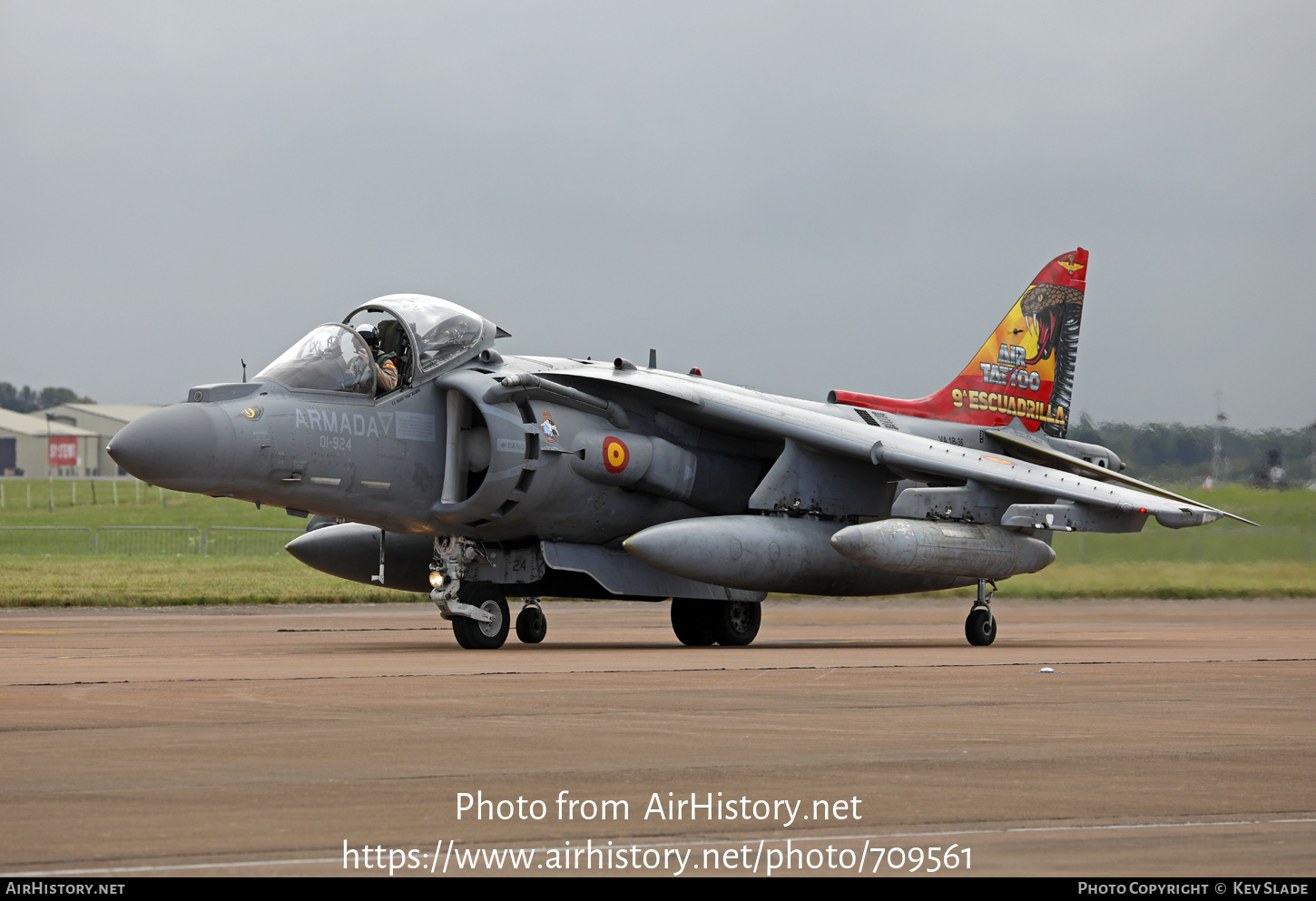 Aircraft Photo of VA1B-36 | McDonnell Douglas EAV-8B Matador II+ | Spain - Navy | AirHistory.net #709561