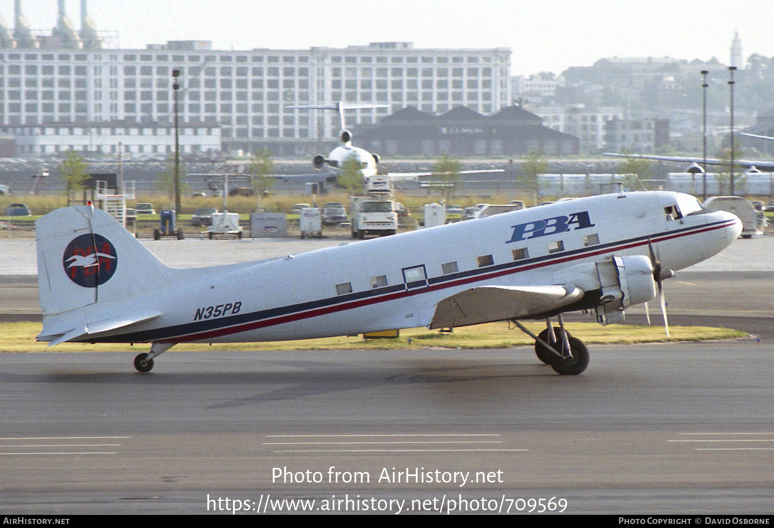 Aircraft Photo of N35PB | Douglas DC-3(A) | PBA - Provincetown-Boston Airline | AirHistory.net #709569