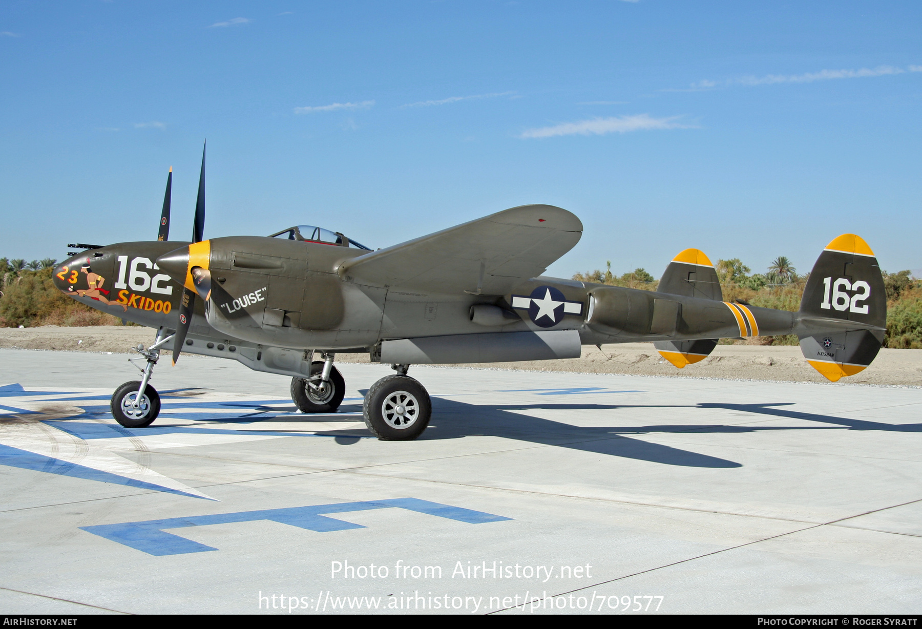 Aircraft Photo of N138AM / NX138AM | Lockheed P-38J Lightning | USA - Air Force | AirHistory.net #709577