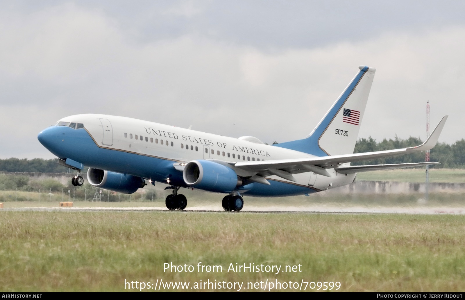 Aircraft Photo of 05-0730 / 50730 | Boeing C-40C | USA - Air Force | AirHistory.net #709599