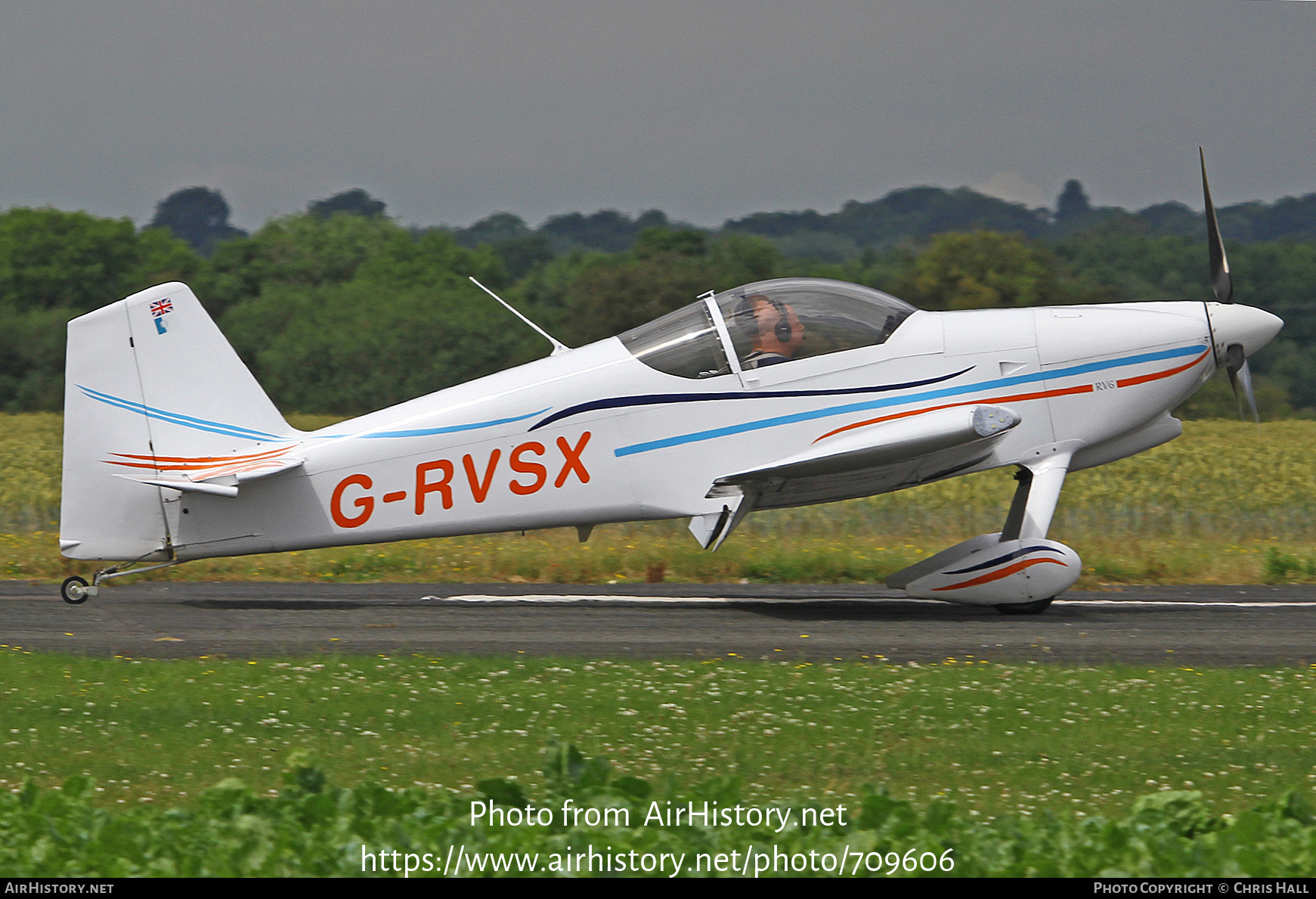 Aircraft Photo of G-RVSX | Van's RV-6 | AirHistory.net #709606