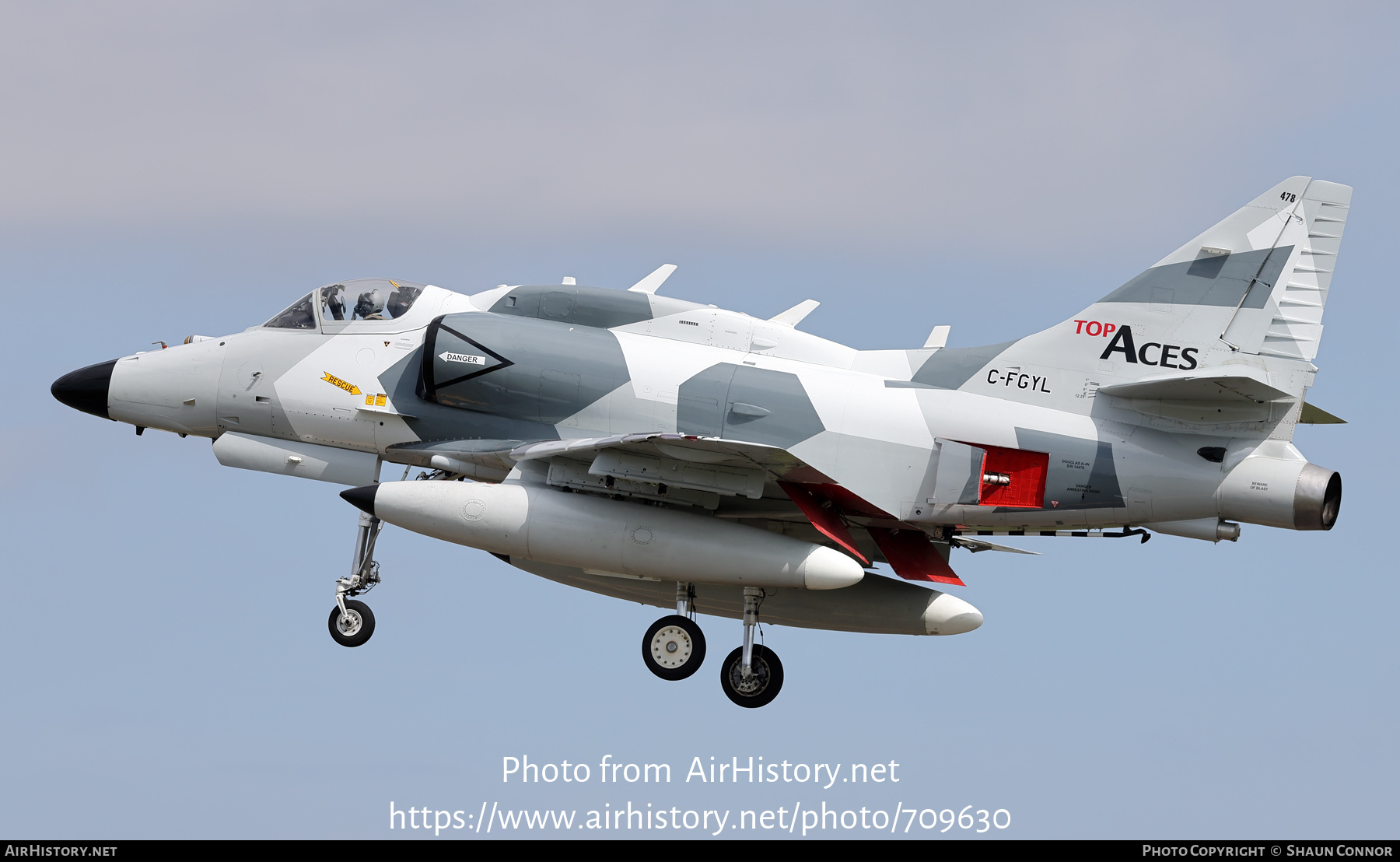 Aircraft Photo of C-FGYL | McDonnell Douglas A-4N Skyhawk II | Top Aces | AirHistory.net #709630