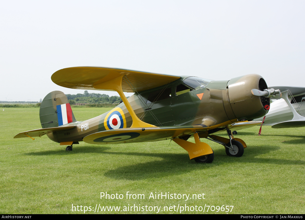 Aircraft Photo of N18V / DR628 | Beech D17S | UK - Air Force | AirHistory.net #709657