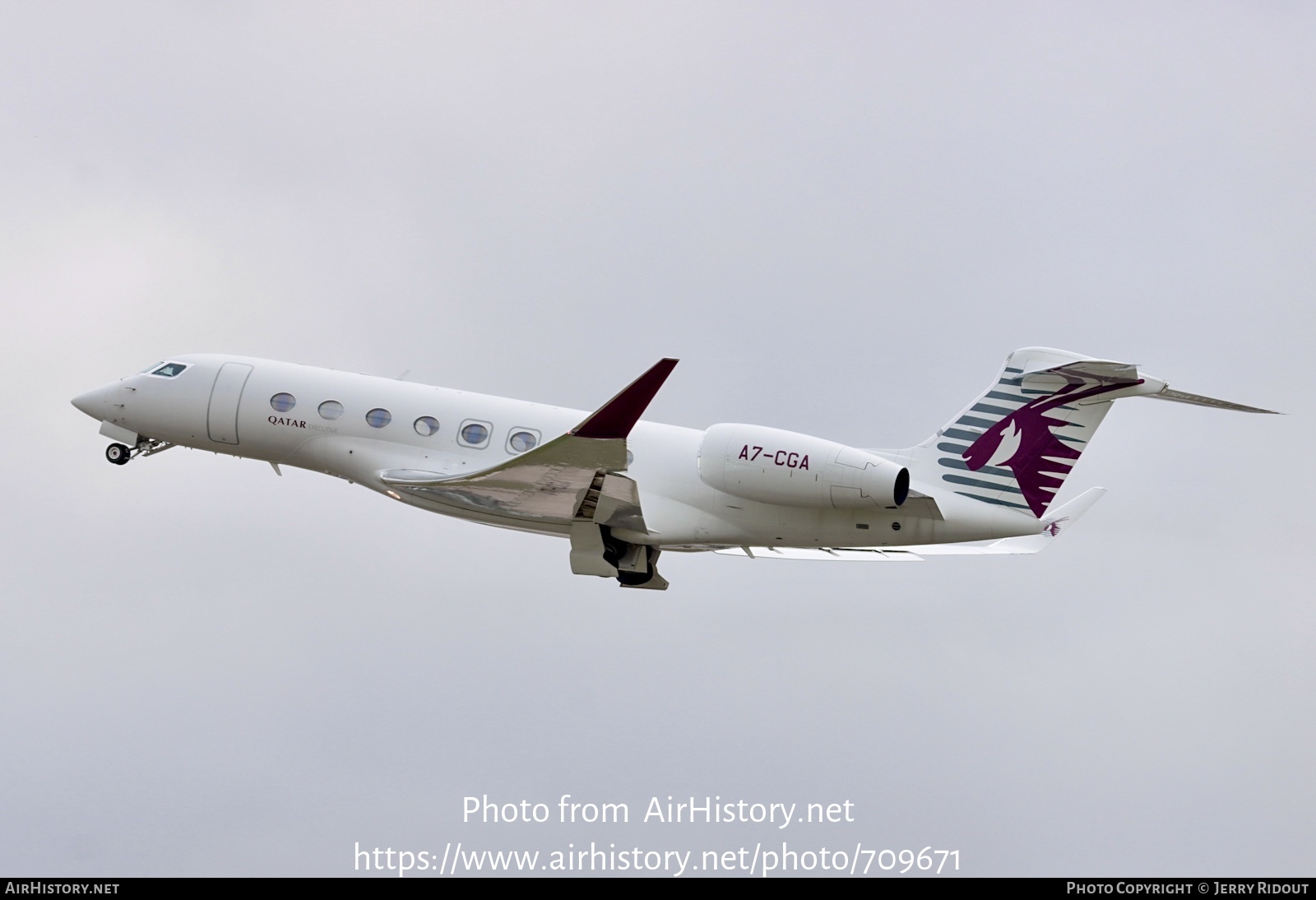 Aircraft Photo of A7-CGA | Gulfstream Aerospace G650ER (G-VI) | Qatar Executive | AirHistory.net #709671