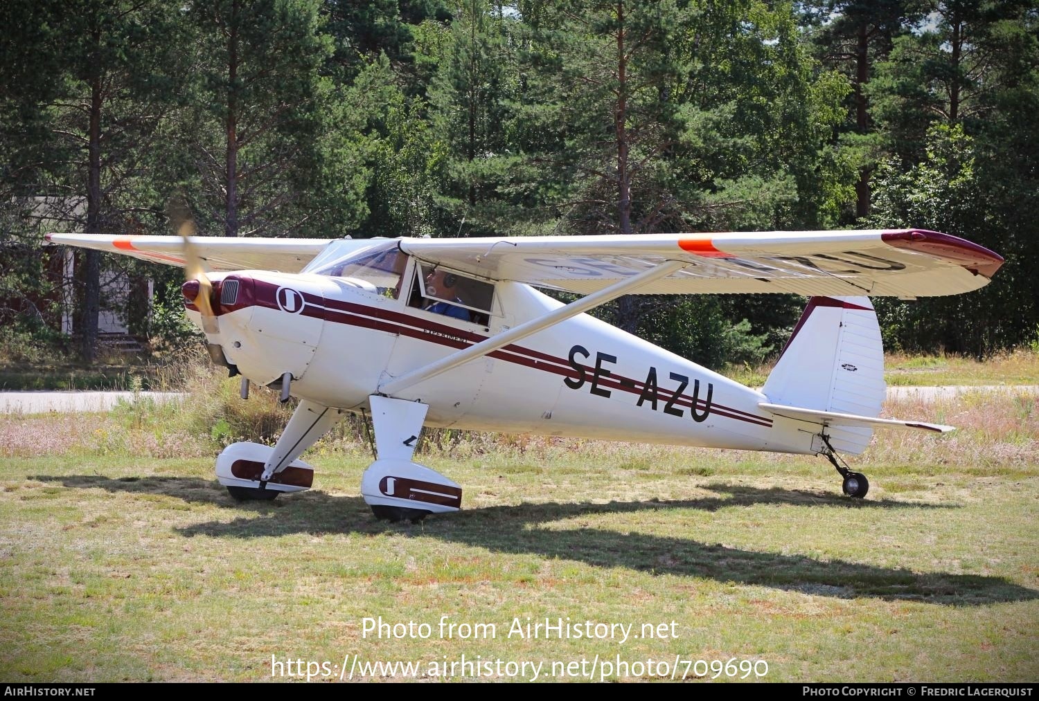 Aircraft Photo of SE-AZU | Luscombe 8A Silvaire | AirHistory.net #709690