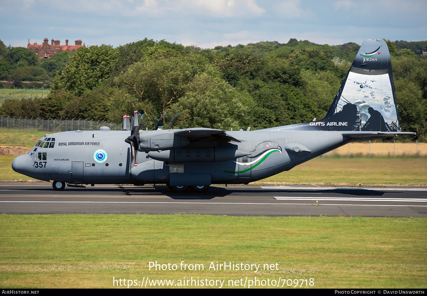 Aircraft Photo of 357 | Lockheed C-130H Hercules | Jordan - Air Force | AirHistory.net #709718