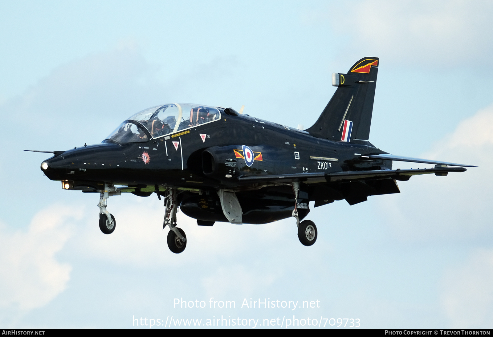 Aircraft Photo of ZK013 | BAE Systems Hawk T2 | UK - Air Force | AirHistory.net #709733