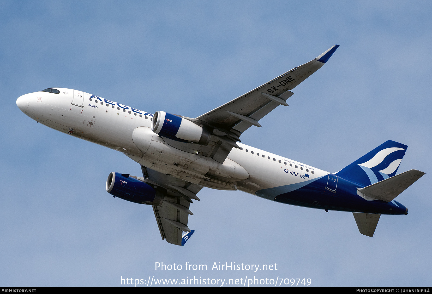 Aircraft Photo of SX-DNE | Airbus A320-232 | Aegean Airlines | AirHistory.net #709749