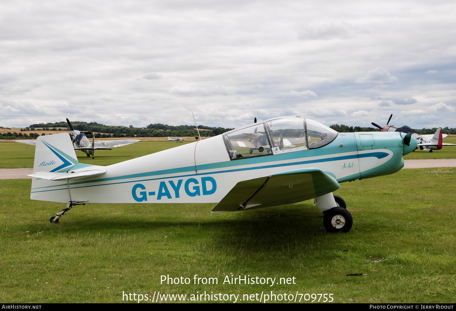 Aircraft Photo of G-AYGD | Jodel DR.1051 Sicile | AirHistory.net #709755