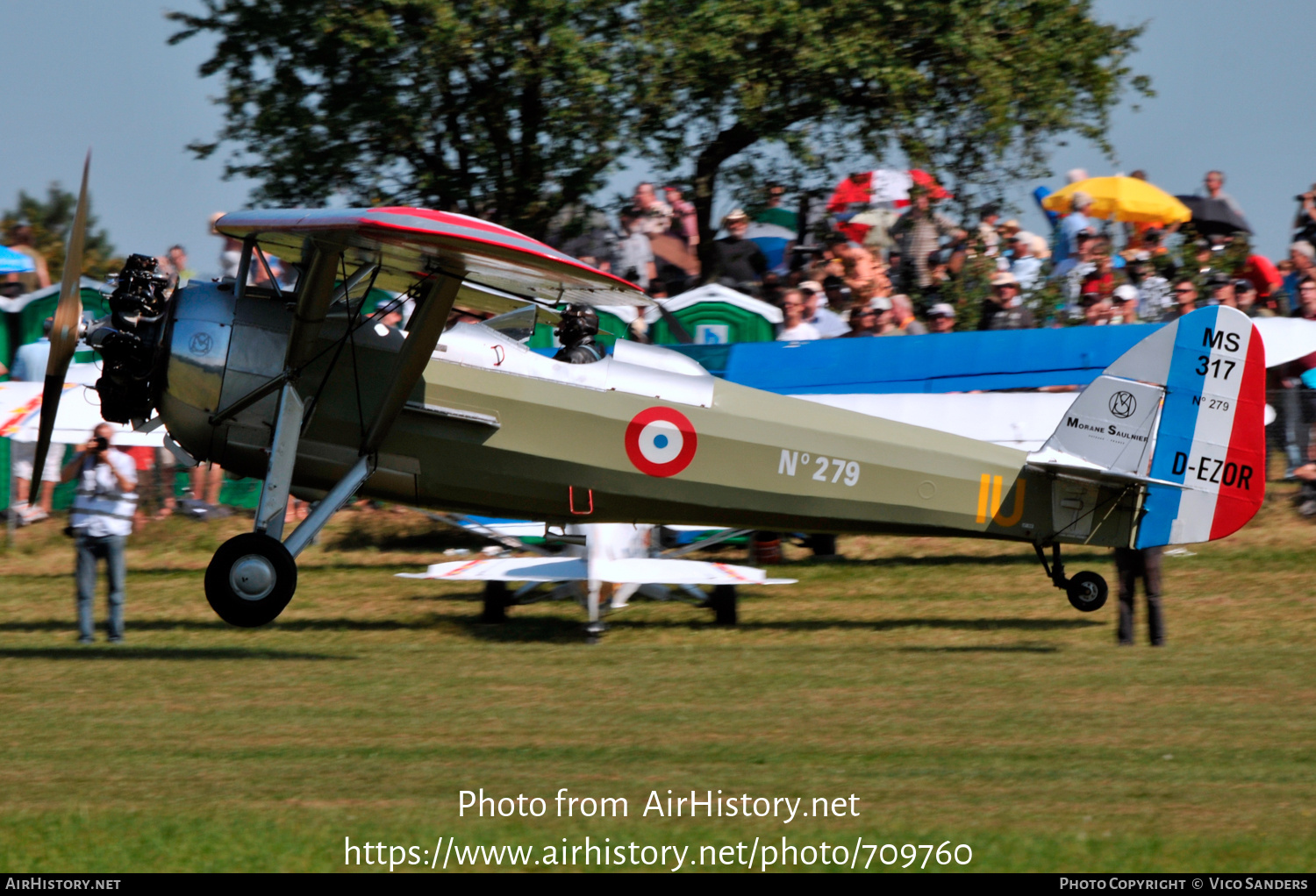 Aircraft Photo of D-EZOR / 279 | Morane-Saulnier MS-317 | France - Air Force | AirHistory.net #709760