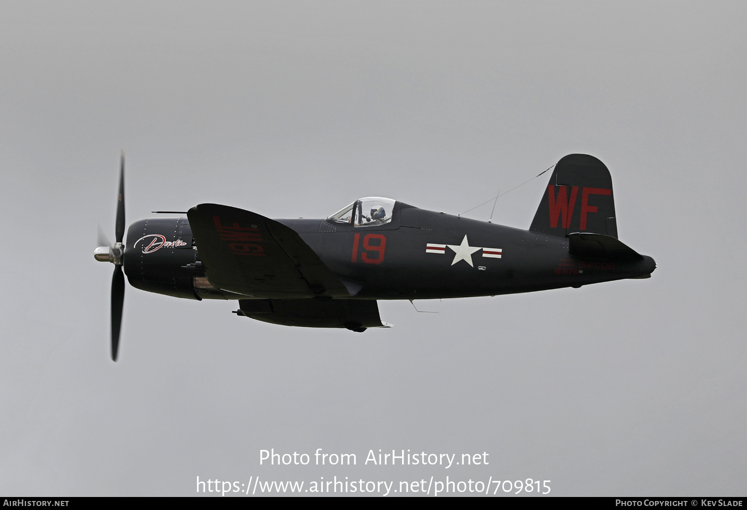 Aircraft Photo of D-FCOR / 123176 | Vought F4U-7 Corsair | USA - Marines | AirHistory.net #709815