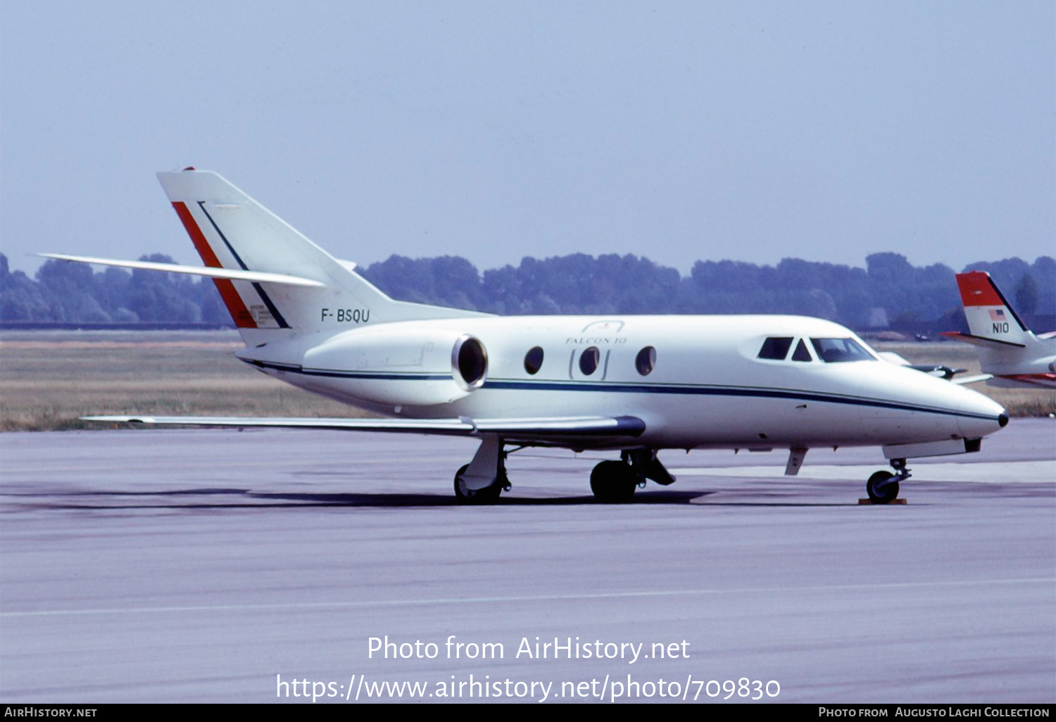 Aircraft Photo of F-BSQU | Dassault Falcon 10 | AirHistory.net #709830