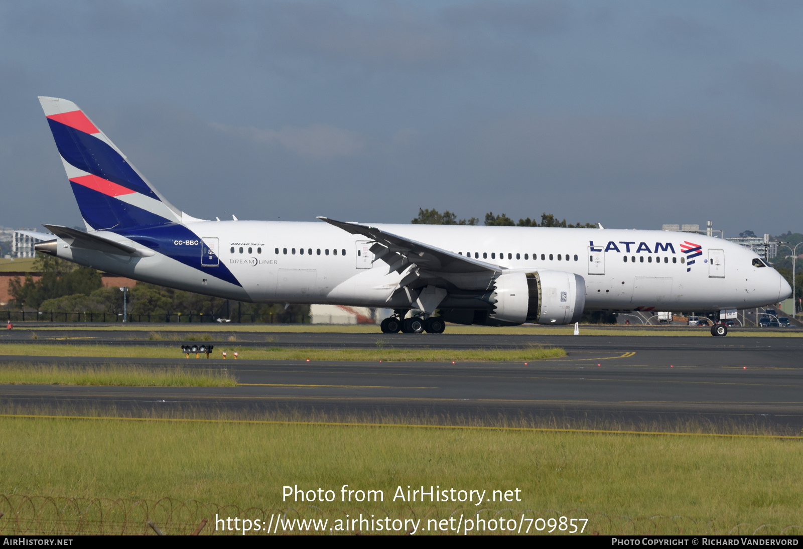 Aircraft Photo of CC-BBC | Boeing 787-8 Dreamliner | LATAM Airlines | AirHistory.net #709857