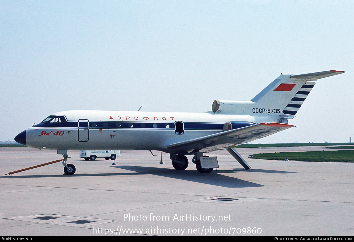 Aircraft Photo of CCCP-87351 | Yakovlev Yak-40 | Aeroflot | AirHistory.net #709860