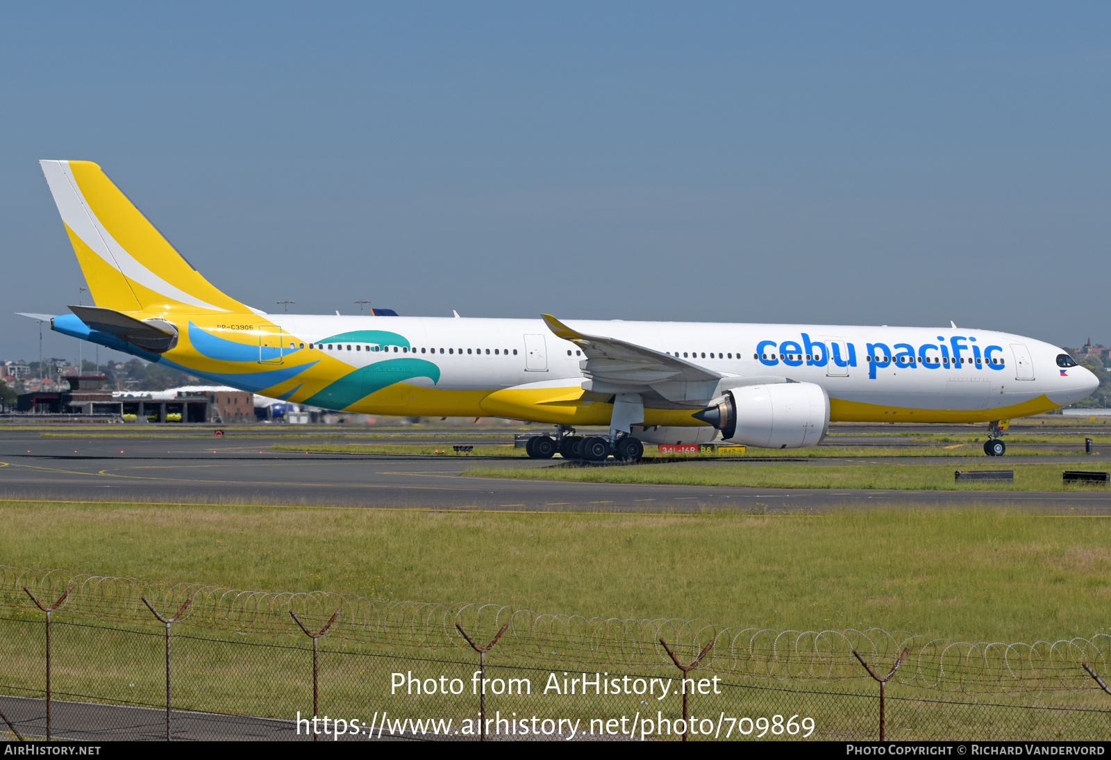 Aircraft Photo of RP-C3906 | Airbus A330-941N | Cebu Pacific Air | AirHistory.net #709869