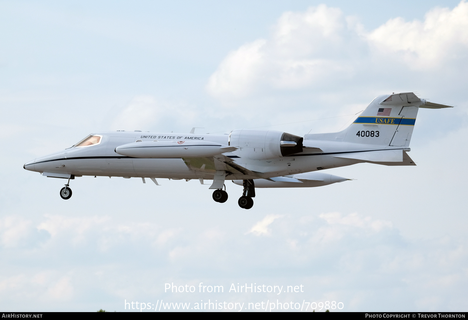 Aircraft Photo of 84-0083 / 40083 | Gates Learjet C-21A (35A) | USA - Air Force | AirHistory.net #709880