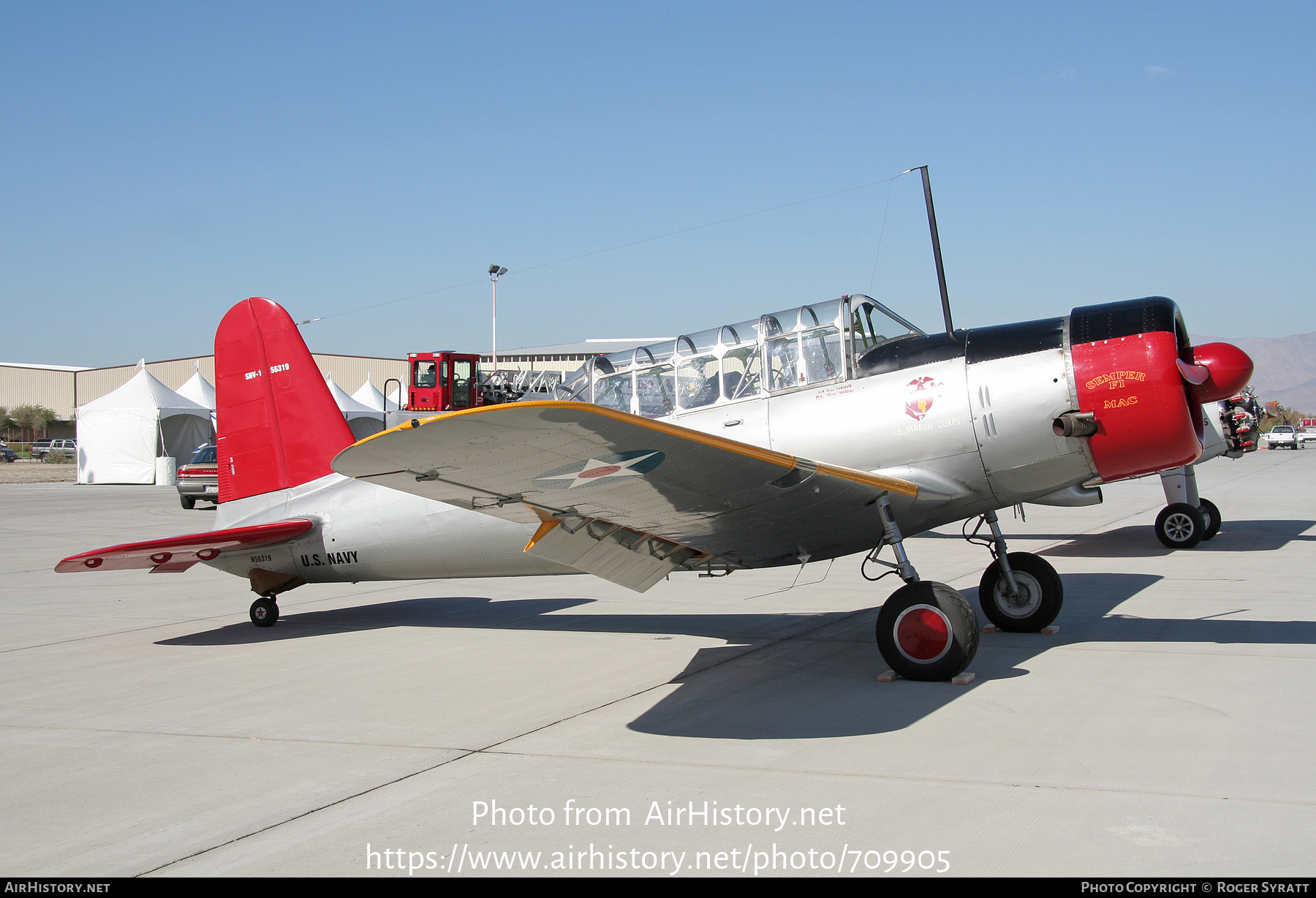 Aircraft Photo of N56319 / 56319 | Vultee BT-13A Valiant | USA - Marines | AirHistory.net #709905