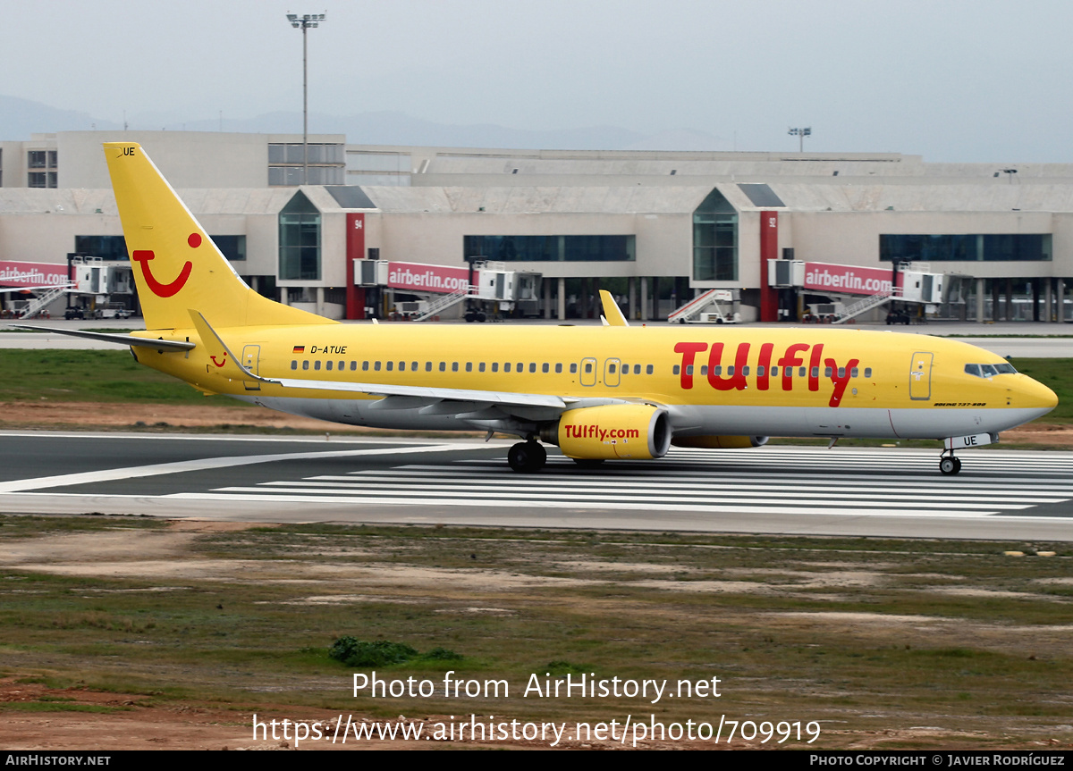 Aircraft Photo of D-ATUE | Boeing 737-8K5 | TUIfly | AirHistory.net #709919