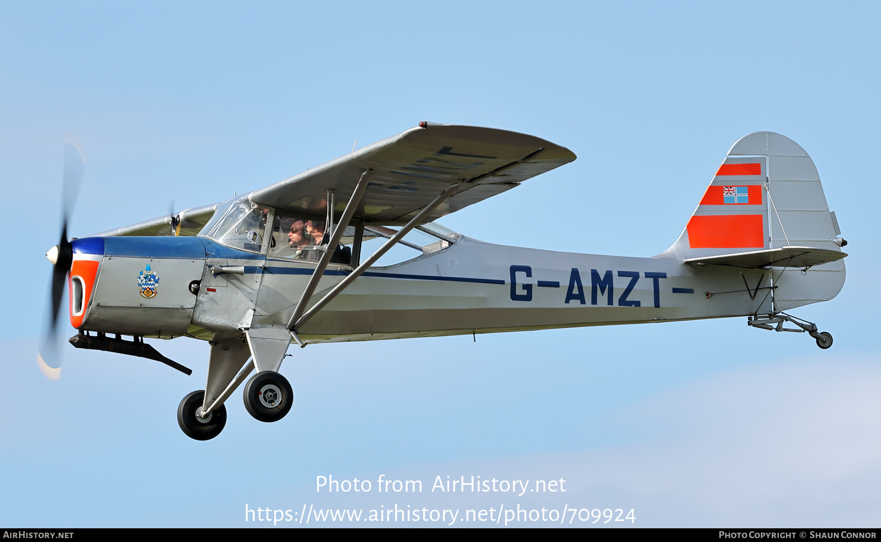 Aircraft Photo of G-AMZT | Auster J-5F Aiglet Trainer | AirHistory.net #709924