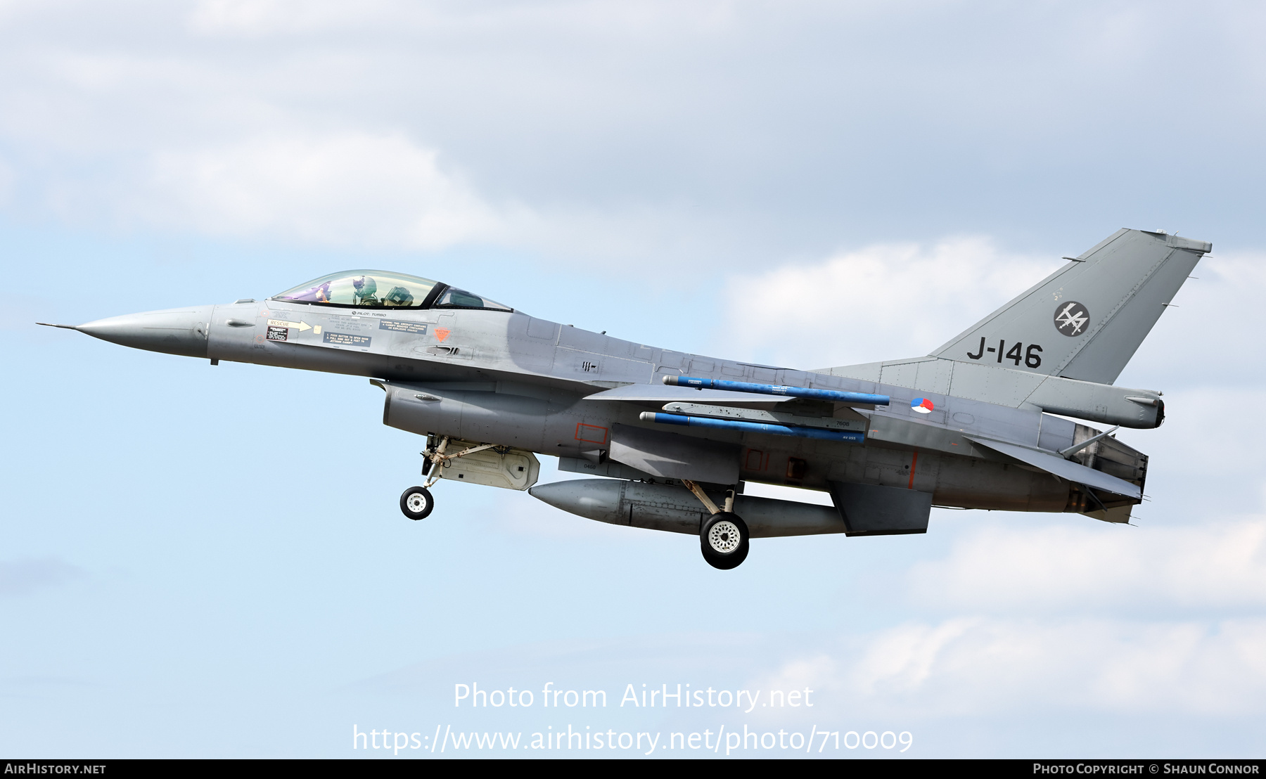 Aircraft Photo of J-146 | General Dynamics F-16AM Fighting Falcon | Netherlands - Air Force | AirHistory.net #710009