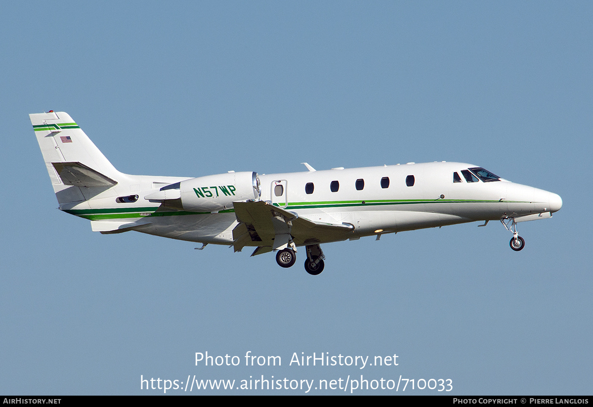 Aircraft Photo of N57WP | Cessna 560XL Citation Excel | AirHistory.net #710033