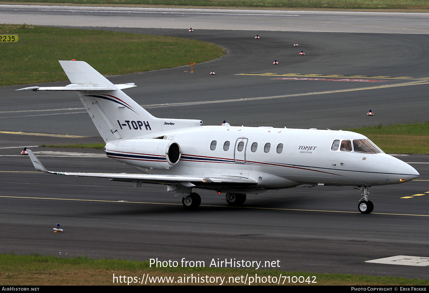 Aircraft Photo of I-TOPH | Raytheon Hawker 850XP | Topjet Executive | AirHistory.net #710042