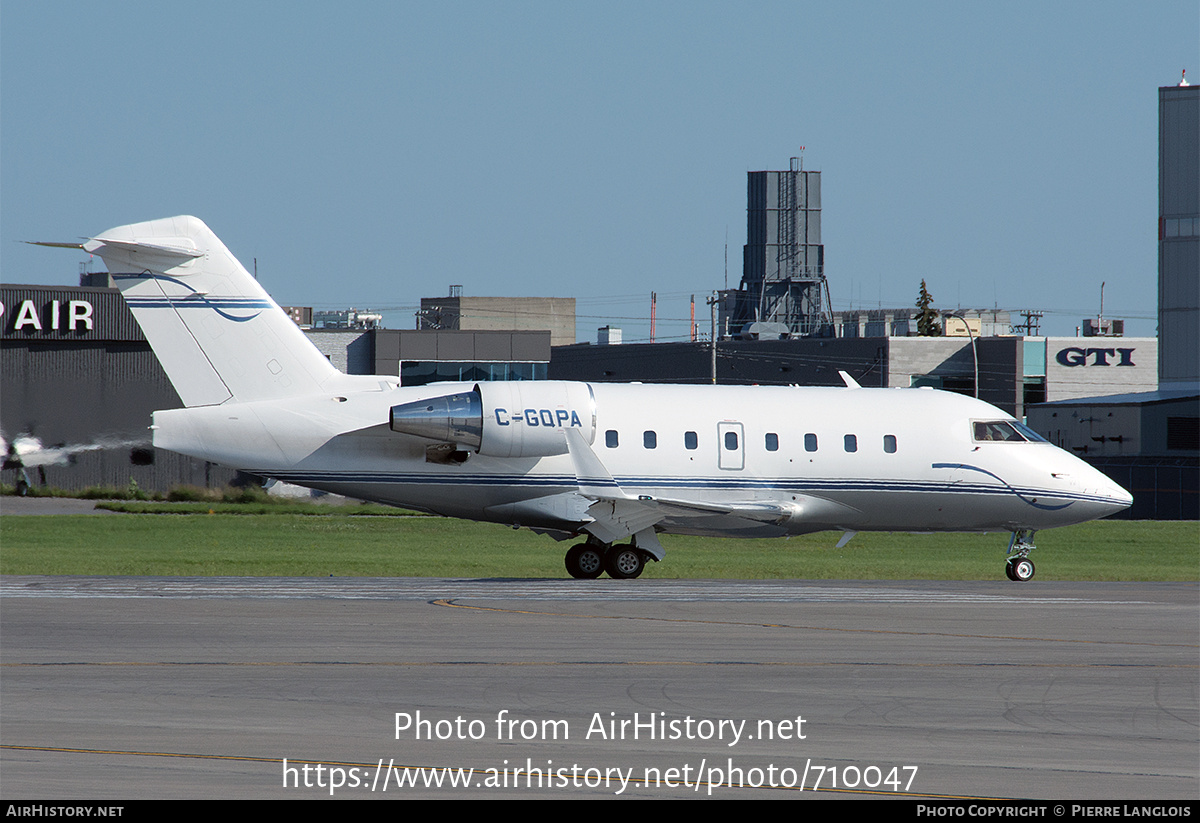 Aircraft Photo of C-GQPA | Bombardier Challenger 604 (CL-600-2B16) | AirHistory.net #710047