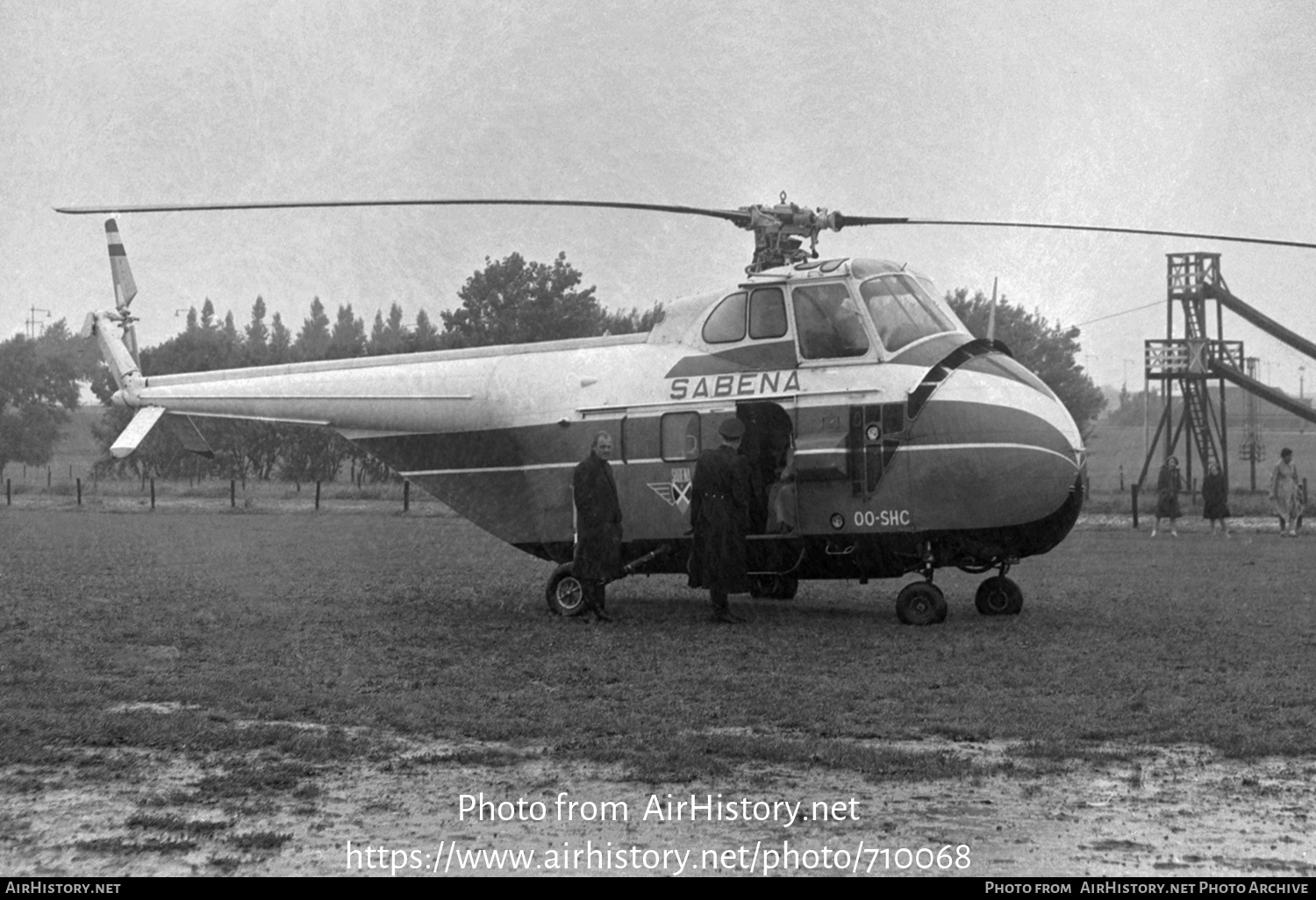 Aircraft Photo of OO-SHC | Sikorsky S-55 | Sabena | AirHistory.net #710068